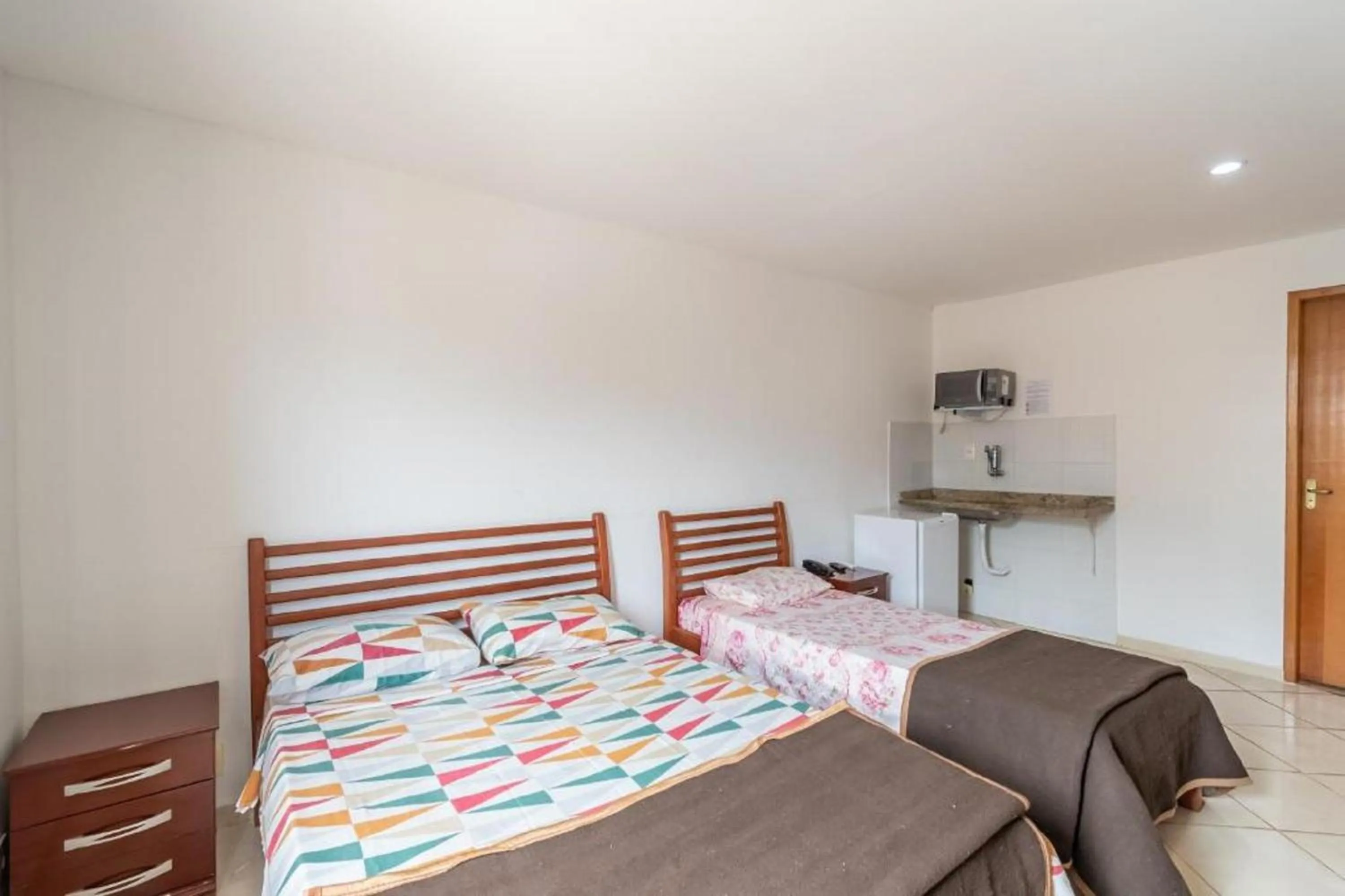 Bedroom, Bed in OYO Residencial Muriqui Apart Hotel, Mangaratiba