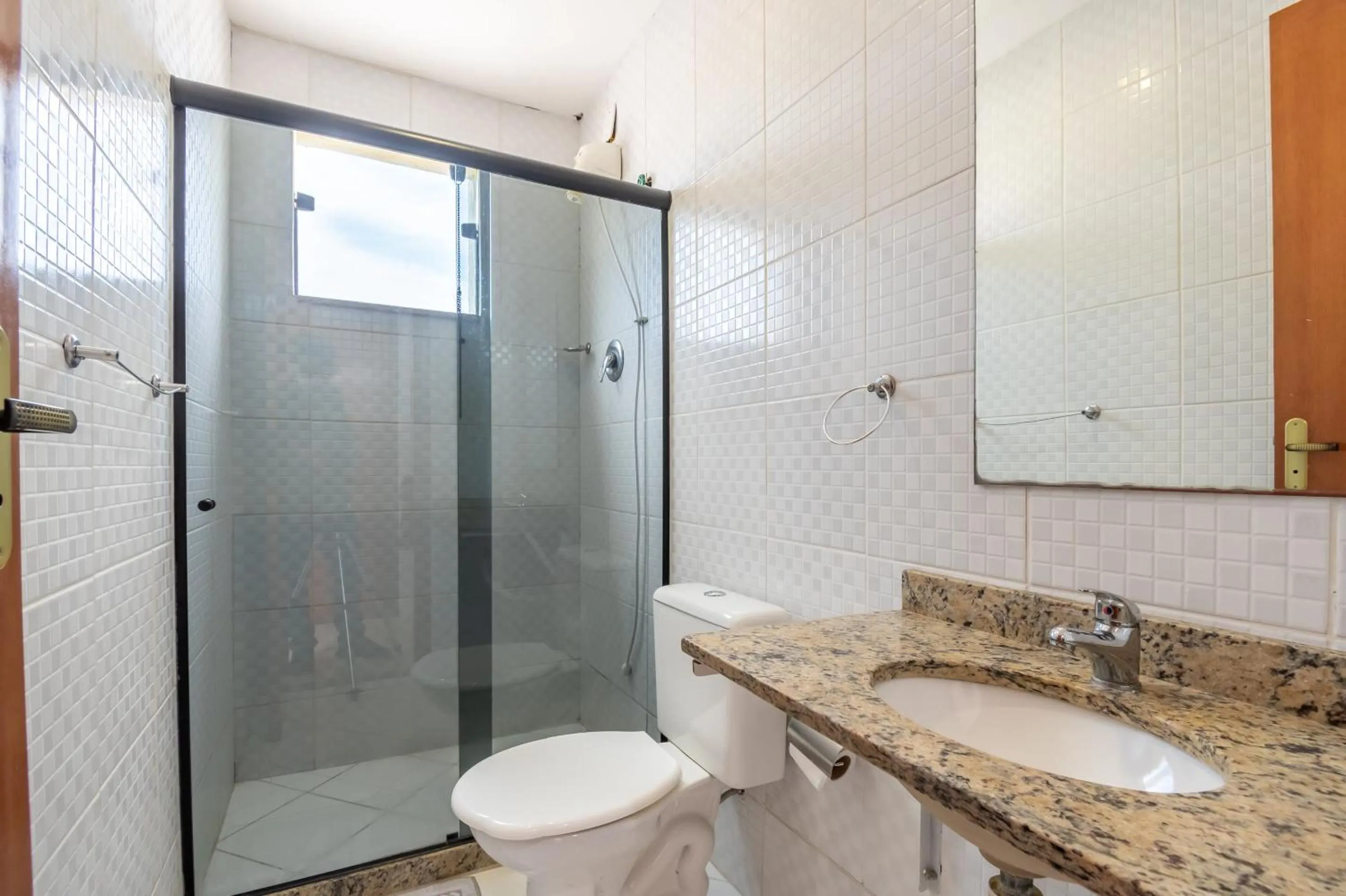 Bathroom in OYO Residencial Muriqui Apart Hotel, Mangaratiba