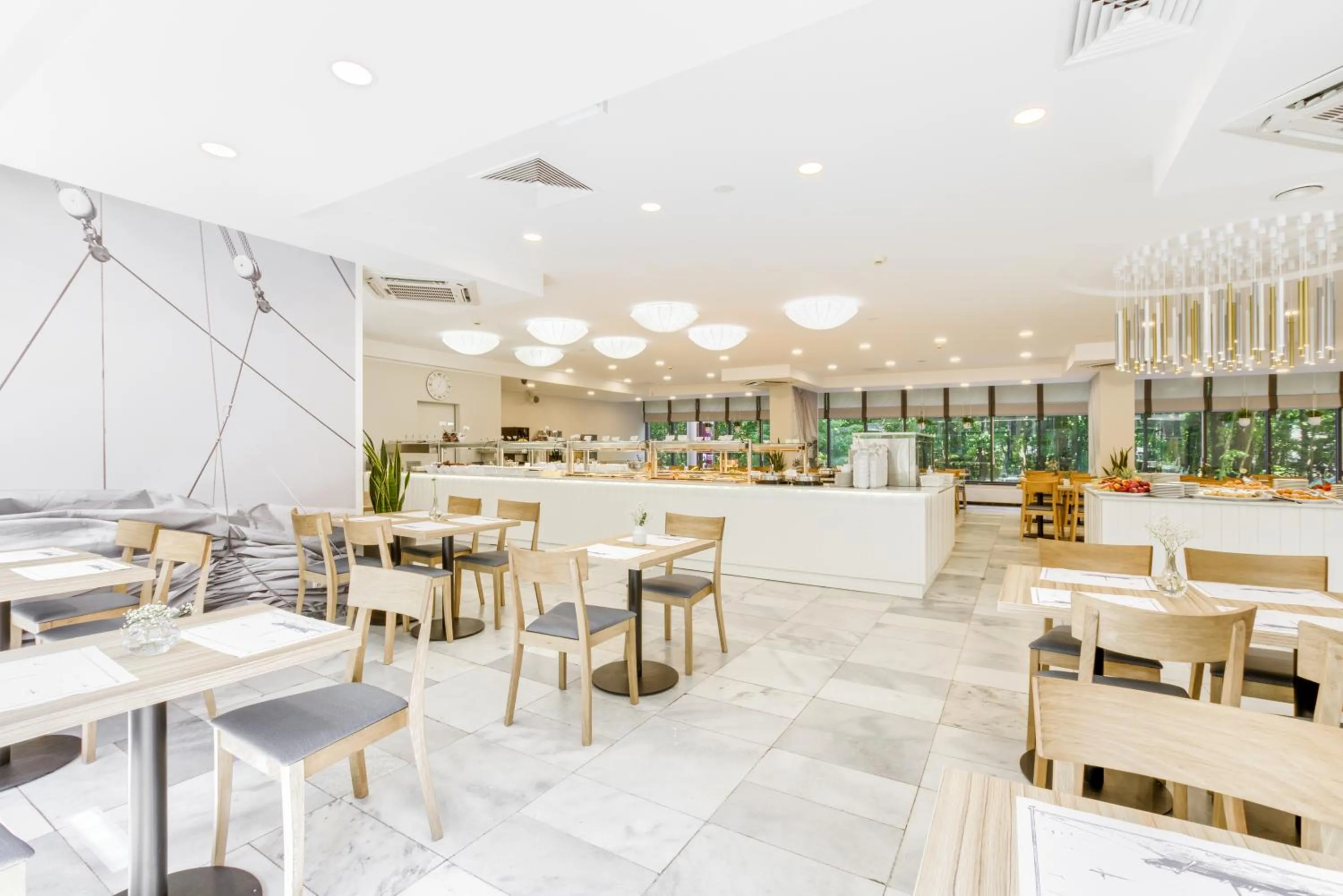 Buffet breakfast in Centrum Zdrowia i Wypoczynku Ikar