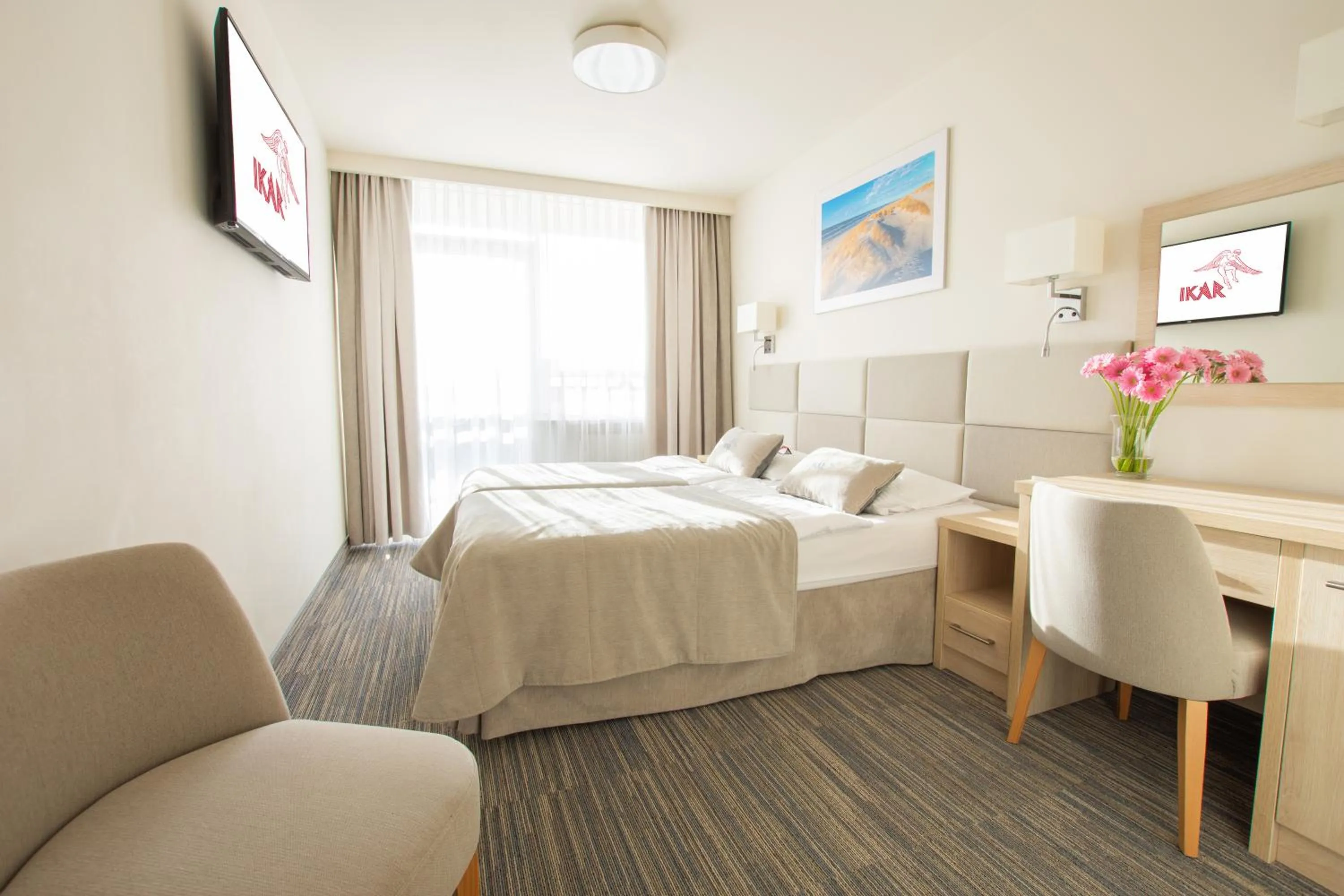 Photo of the whole room, Bed in Centrum Zdrowia i Wypoczynku Ikar