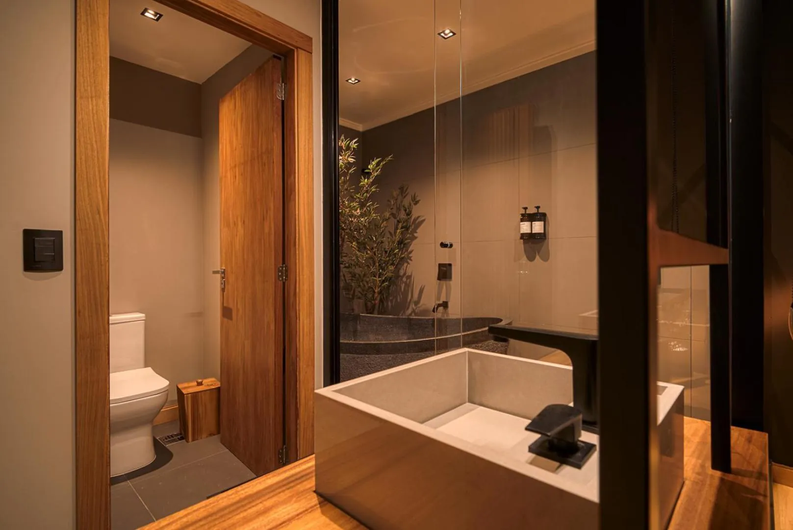 Toilet in Mater Hotel