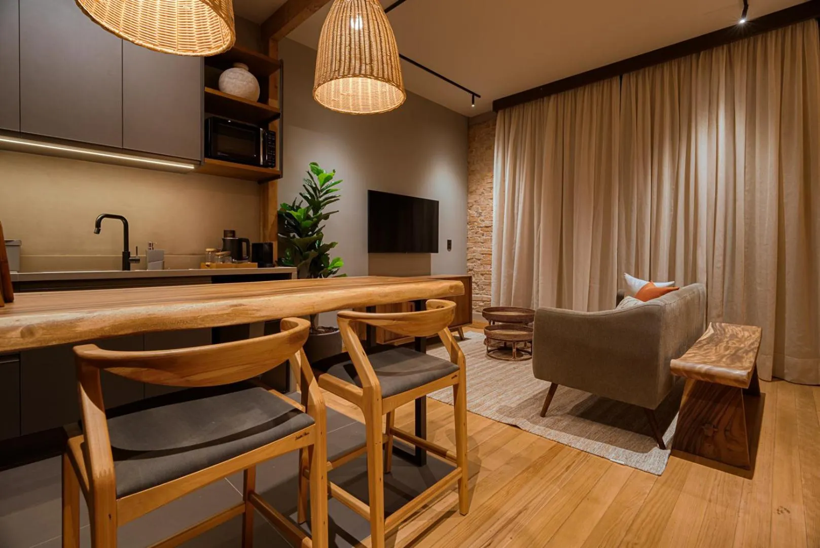 Seating area in Mater Hotel