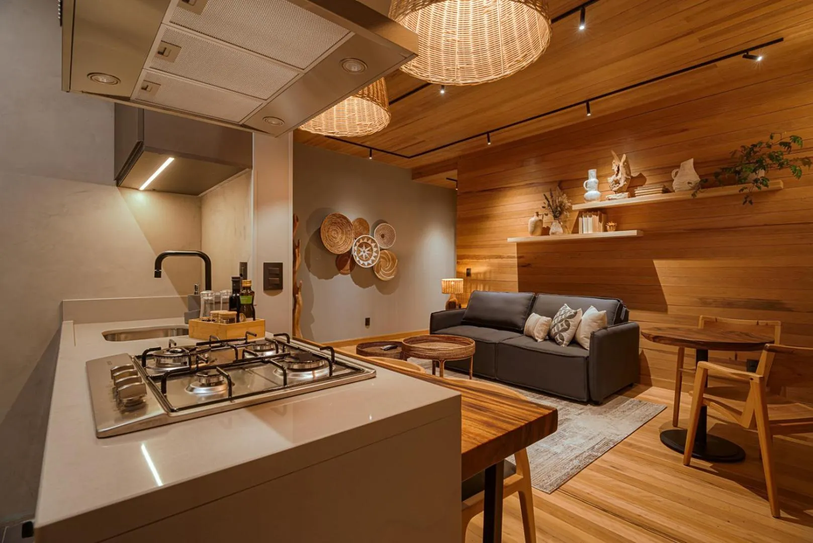 Kitchen or kitchenette in Mater Hotel