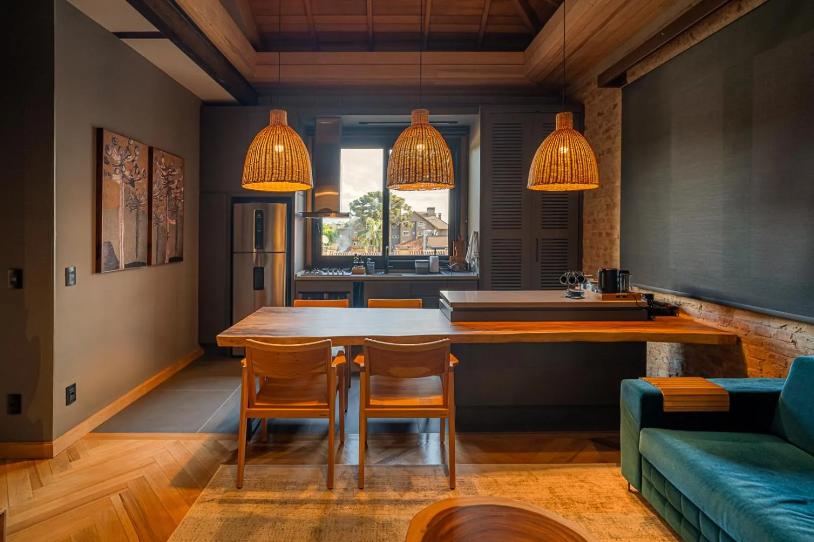 Kitchen or kitchenette in Mater Hotel