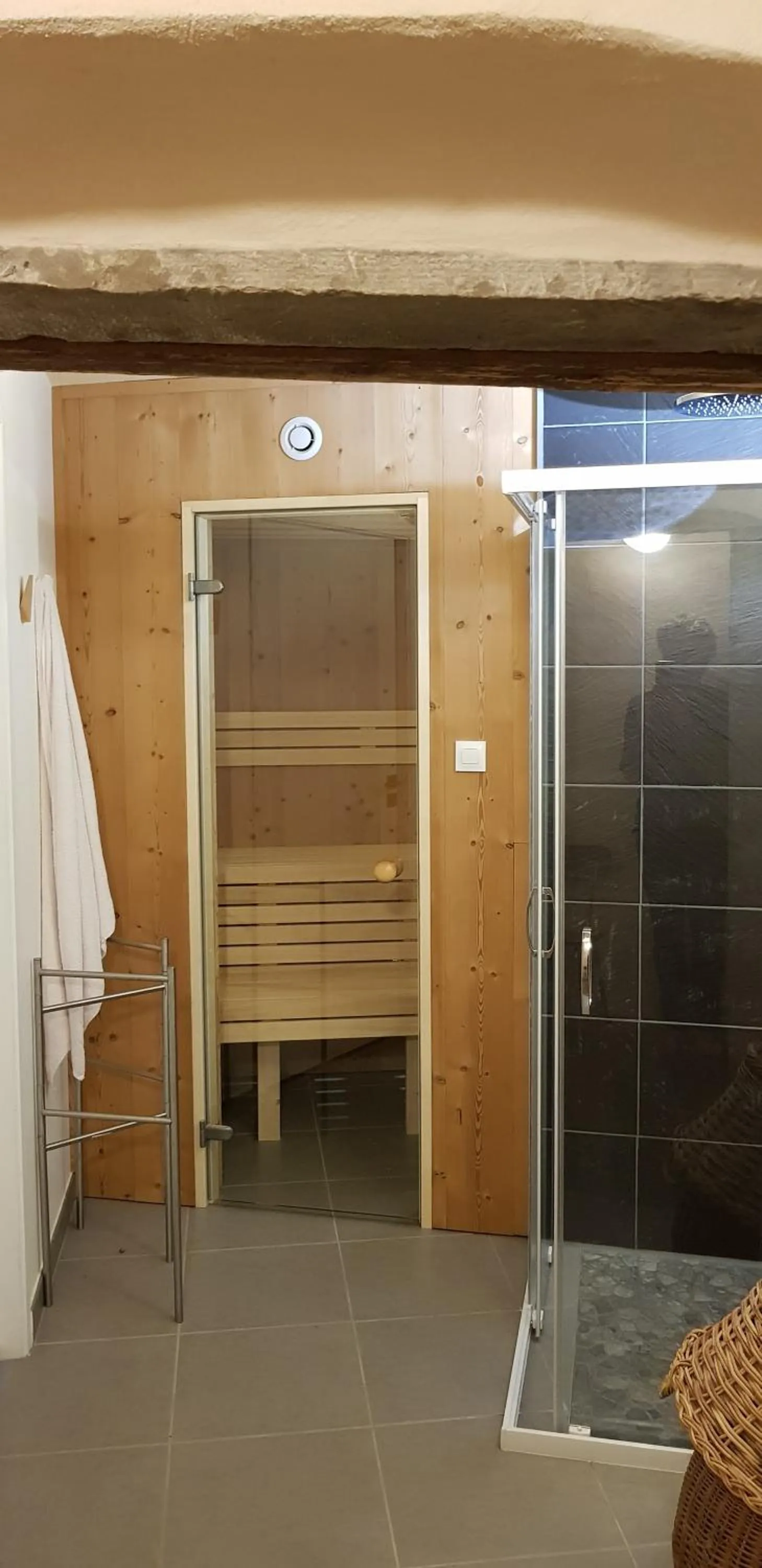Sauna in La Chouette Maison - Chambres d'hôtes et Gîte en Ville