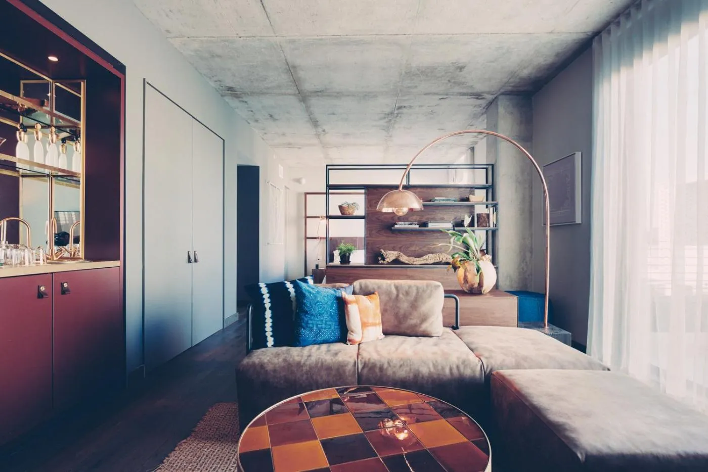 Living room in South Congress Hotel