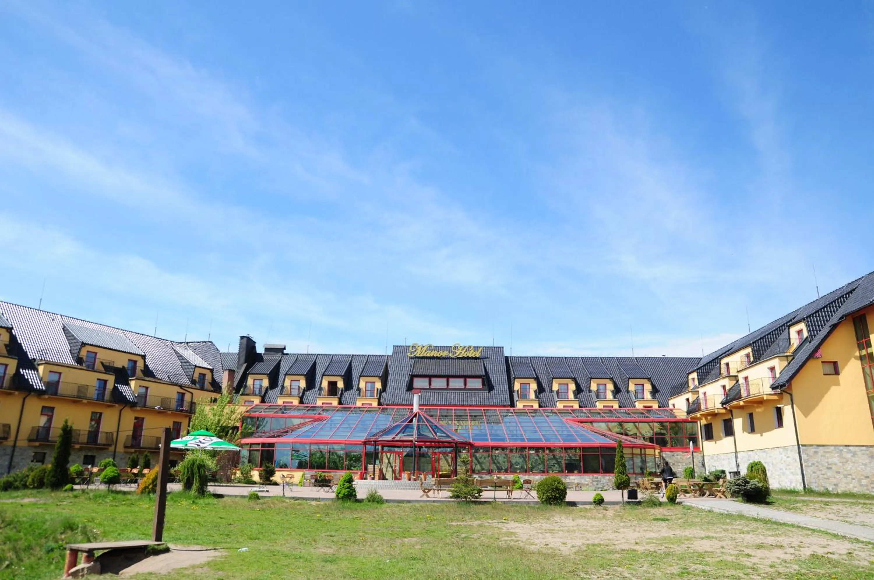 Property building in Manor Hotel