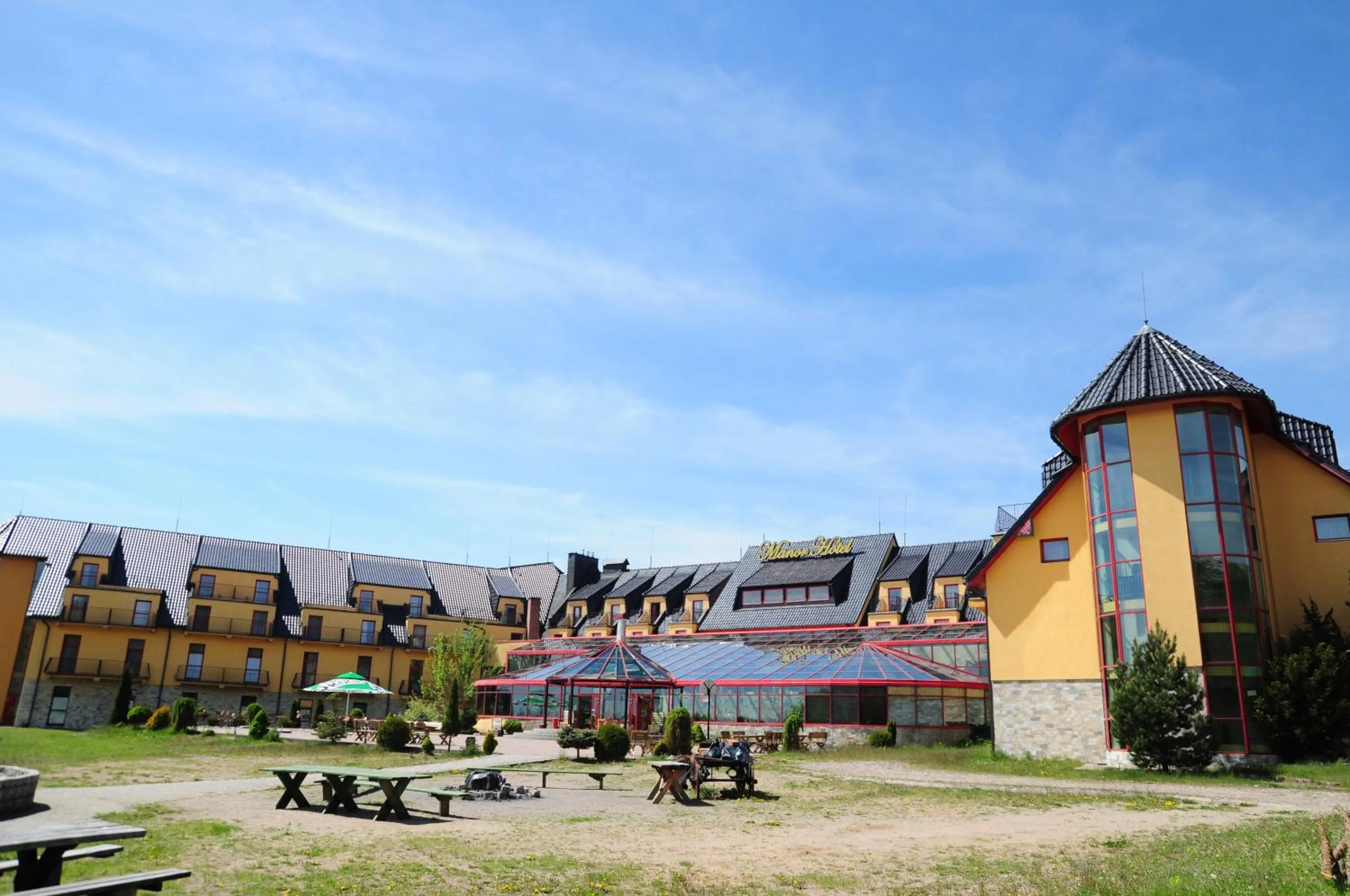 Property building in Manor Hotel