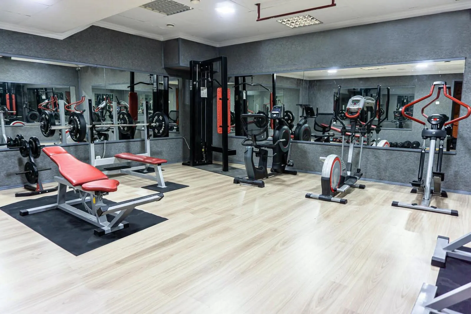 Fitness centre/facilities in Manor Hotel