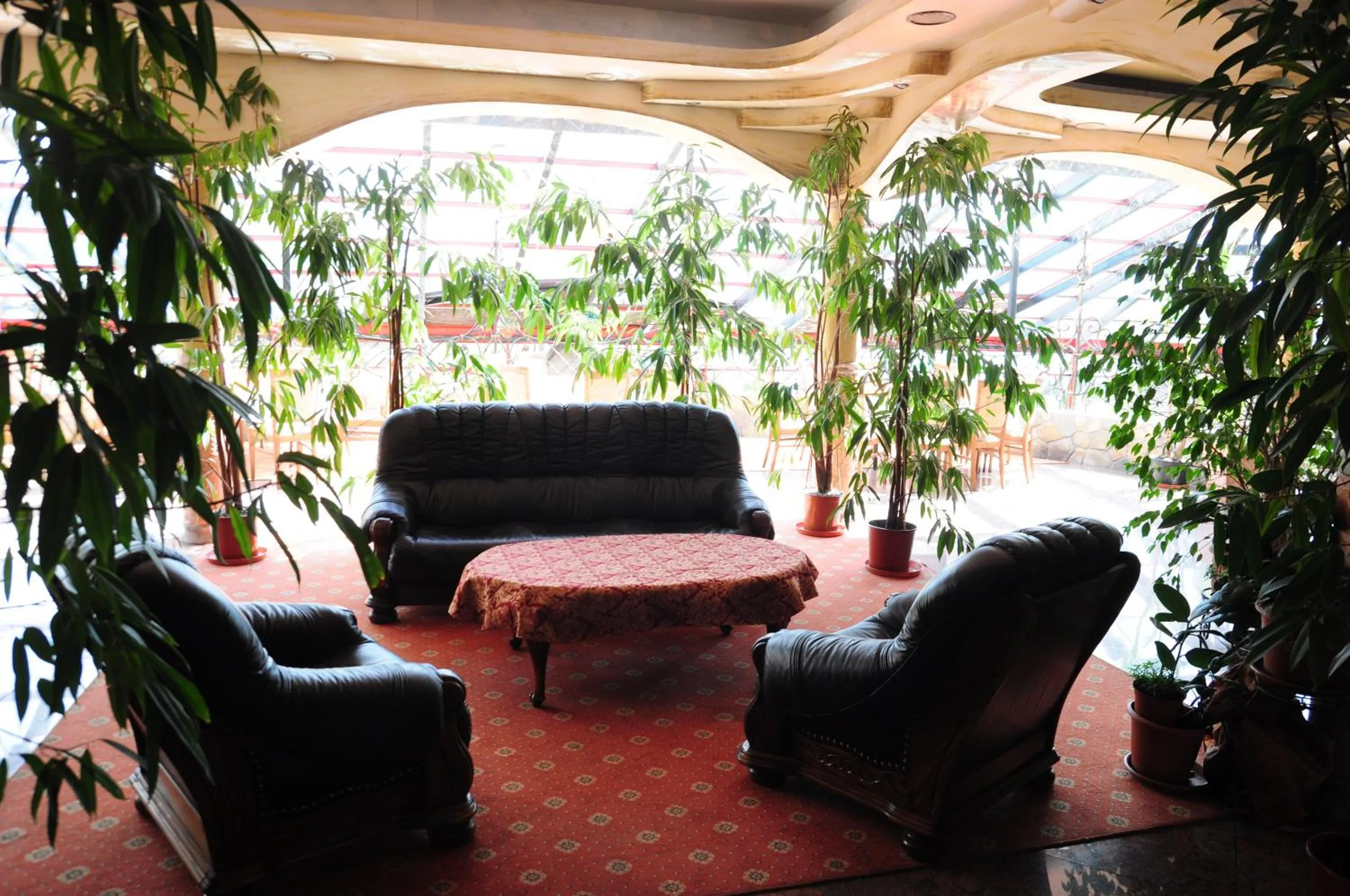 Patio in Manor Hotel