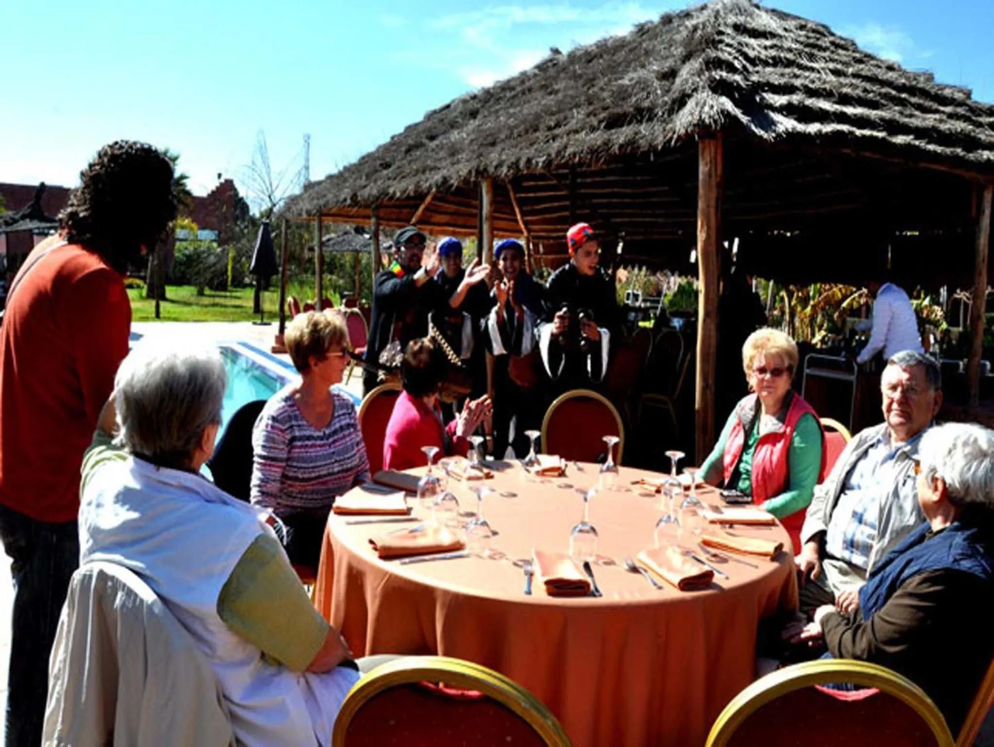 Restaurant/places to eat in Hôtel Jnane Ain Asserdoune