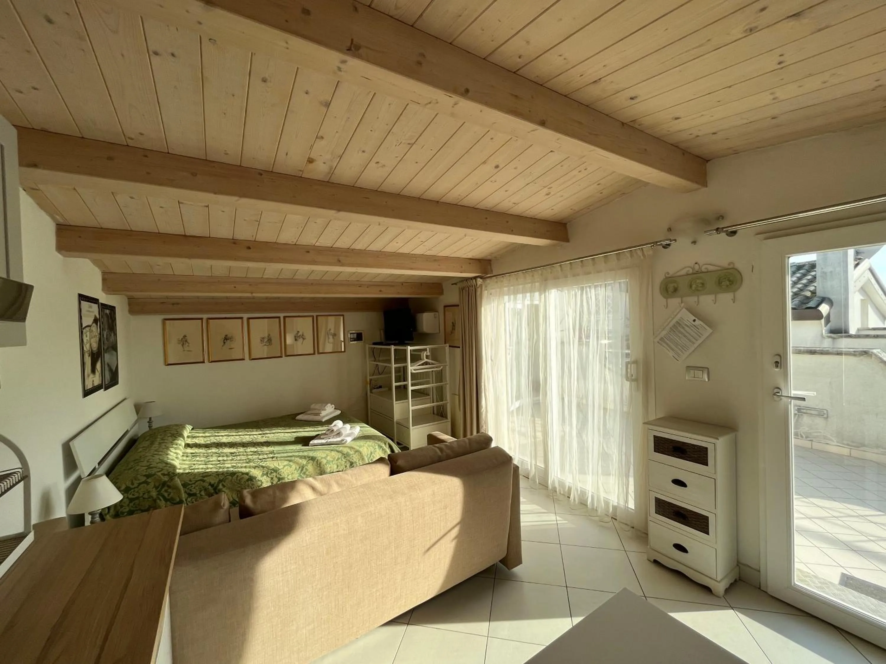 Bedroom, Bed in Residence Teresines