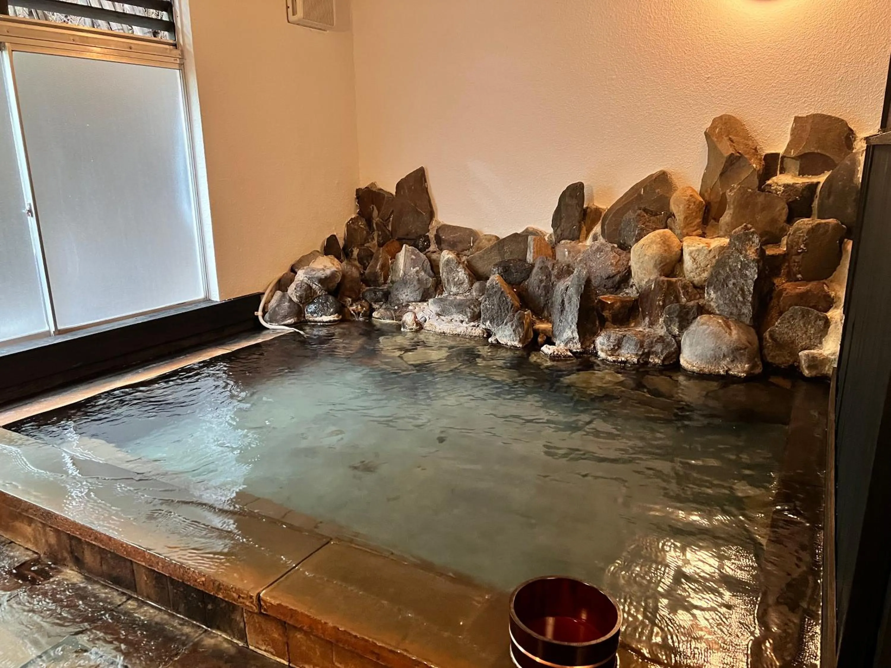 Hot Spring Bath in Yusai Bekkan