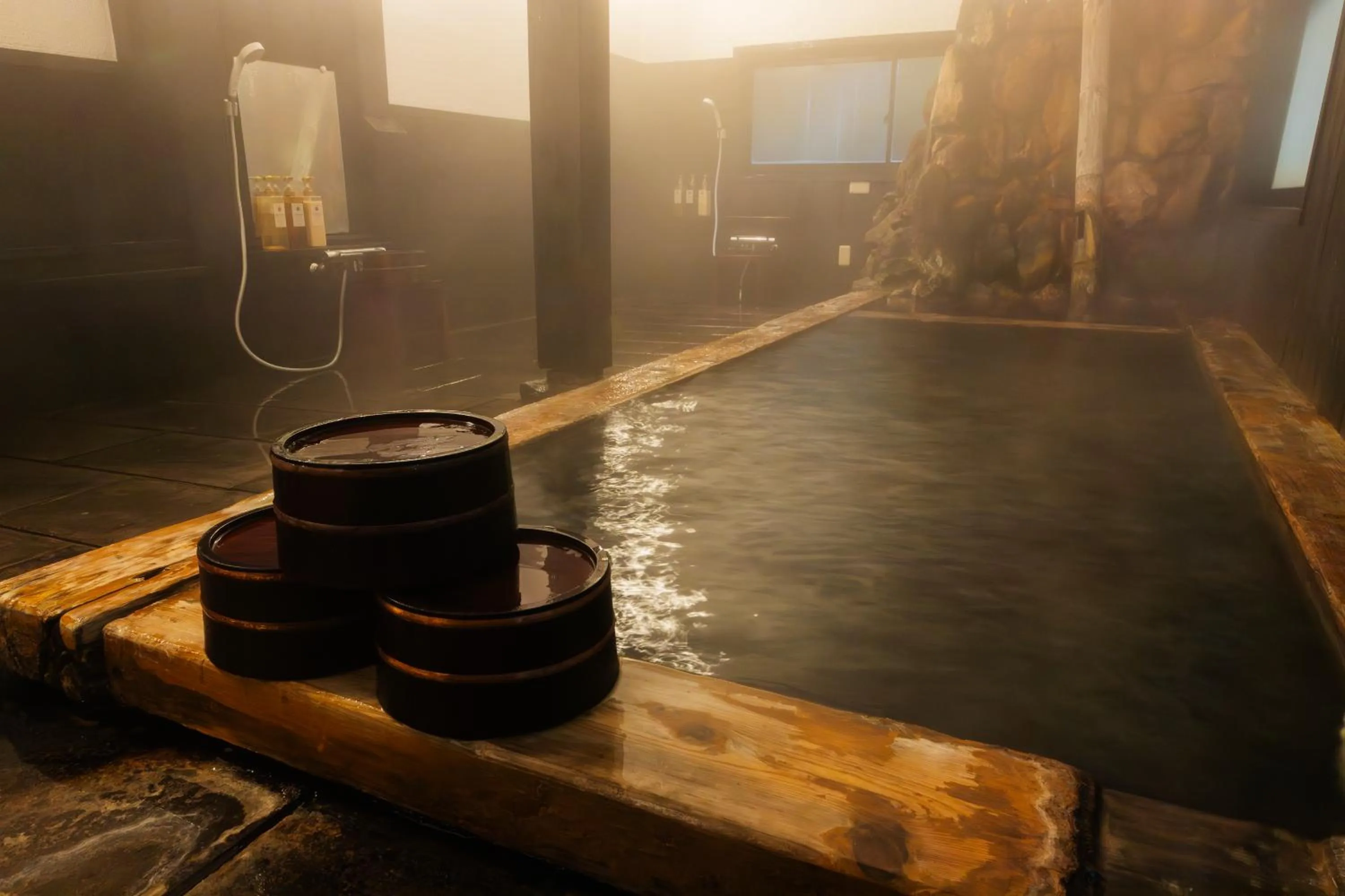 Hot Spring Bath in Yusai Bekkan