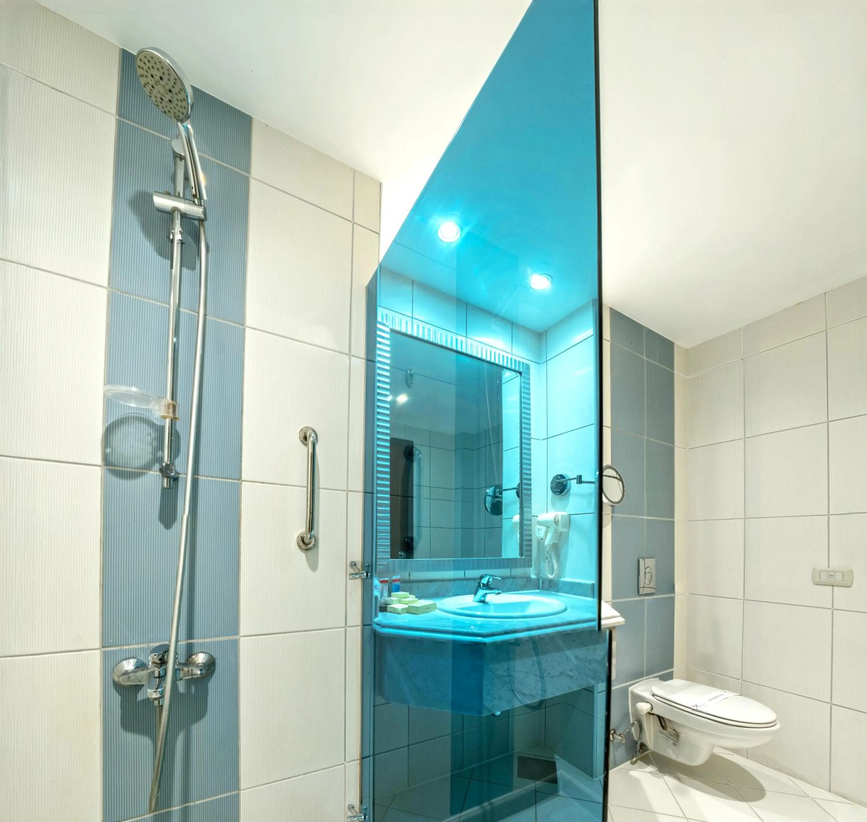 Bathroom in Xperience Kiroseiz AquaPark Premier-Naama Bay