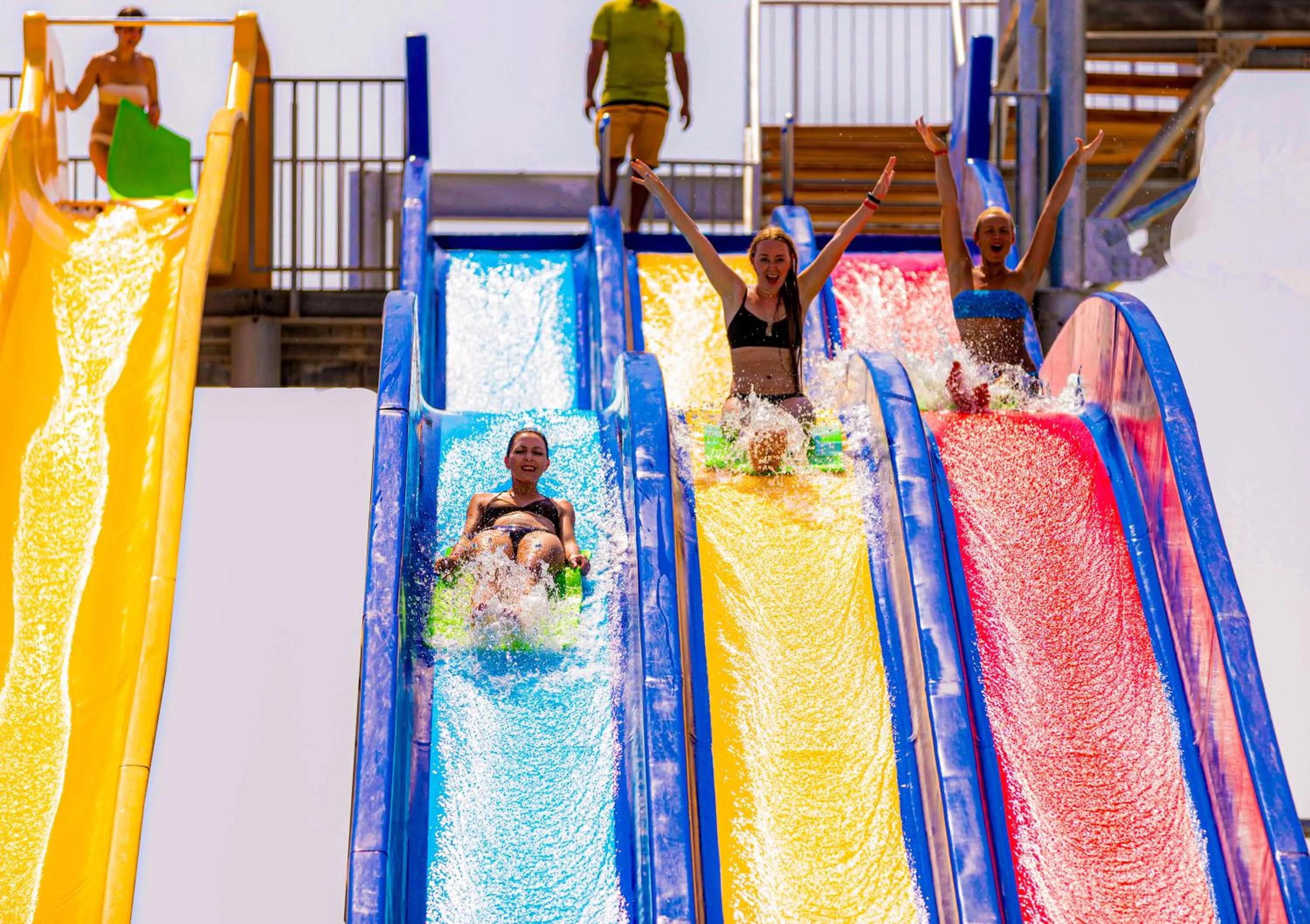 Aqua park in Xperience Kiroseiz AquaPark Premier-Naama Bay