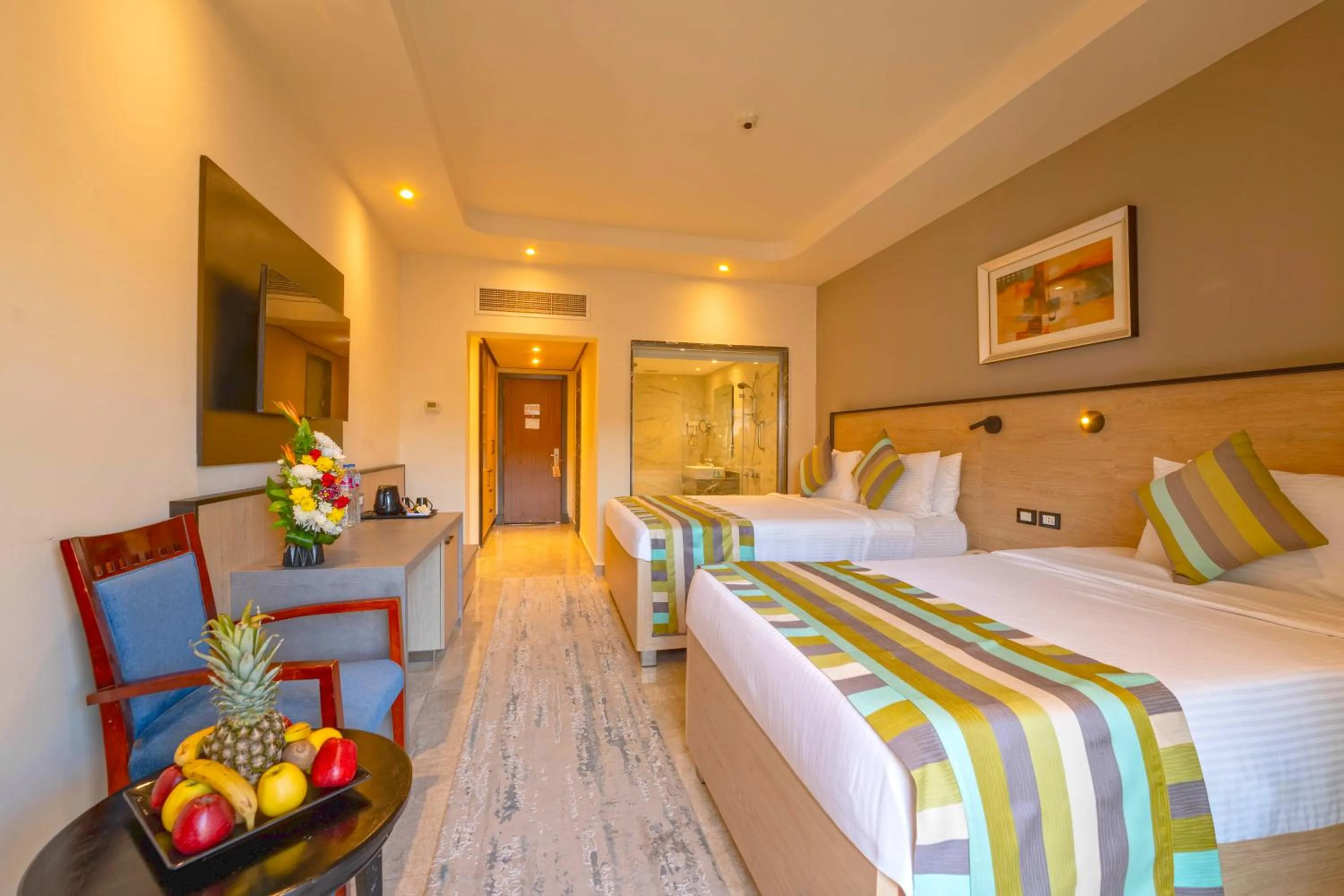 Bed in Xperience Kiroseiz AquaPark Premier-Naama Bay