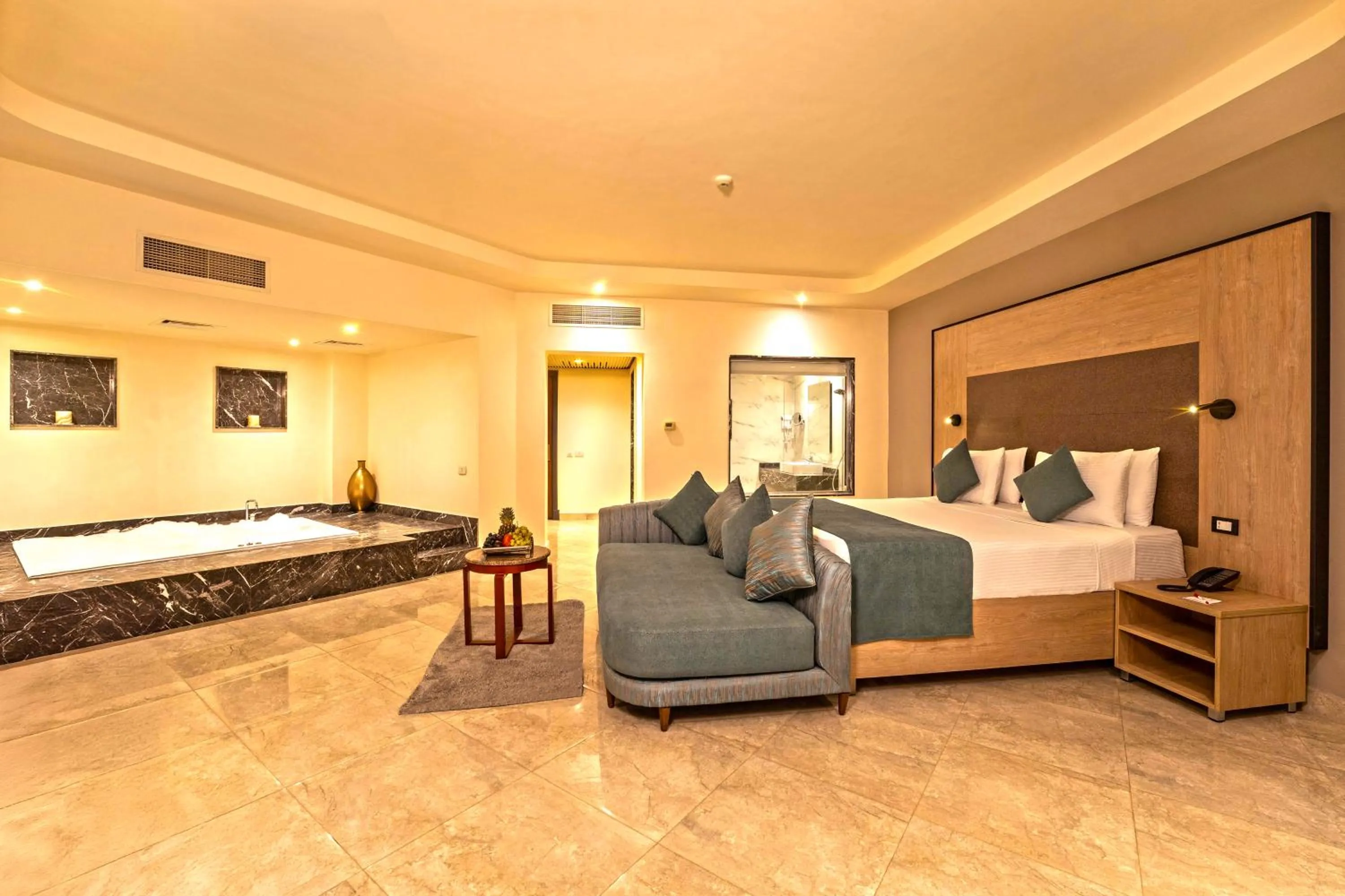 Bed in Xperience Kiroseiz AquaPark Premier-Naama Bay