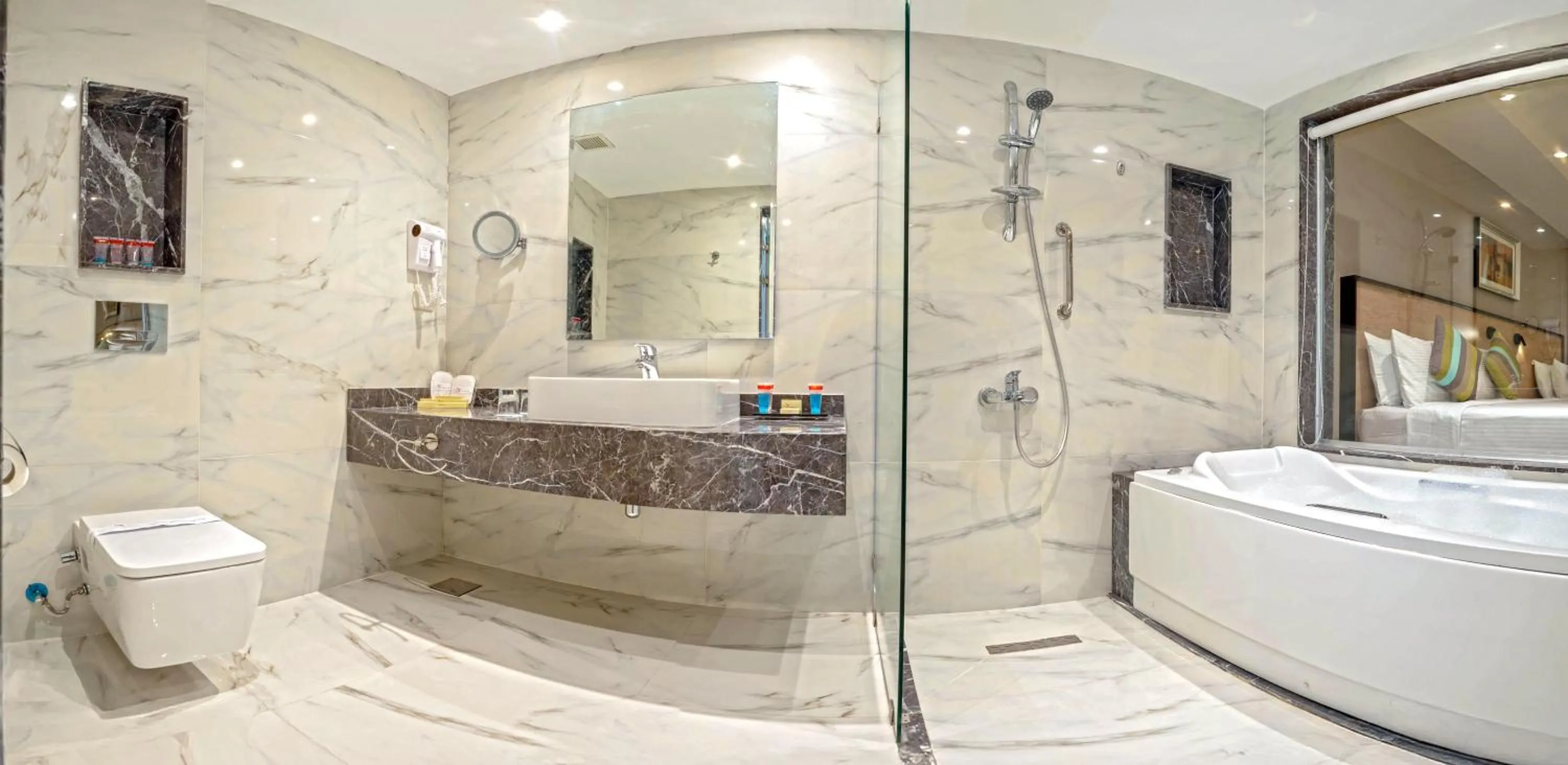 Shower in Xperience Kiroseiz AquaPark Premier-Naama Bay