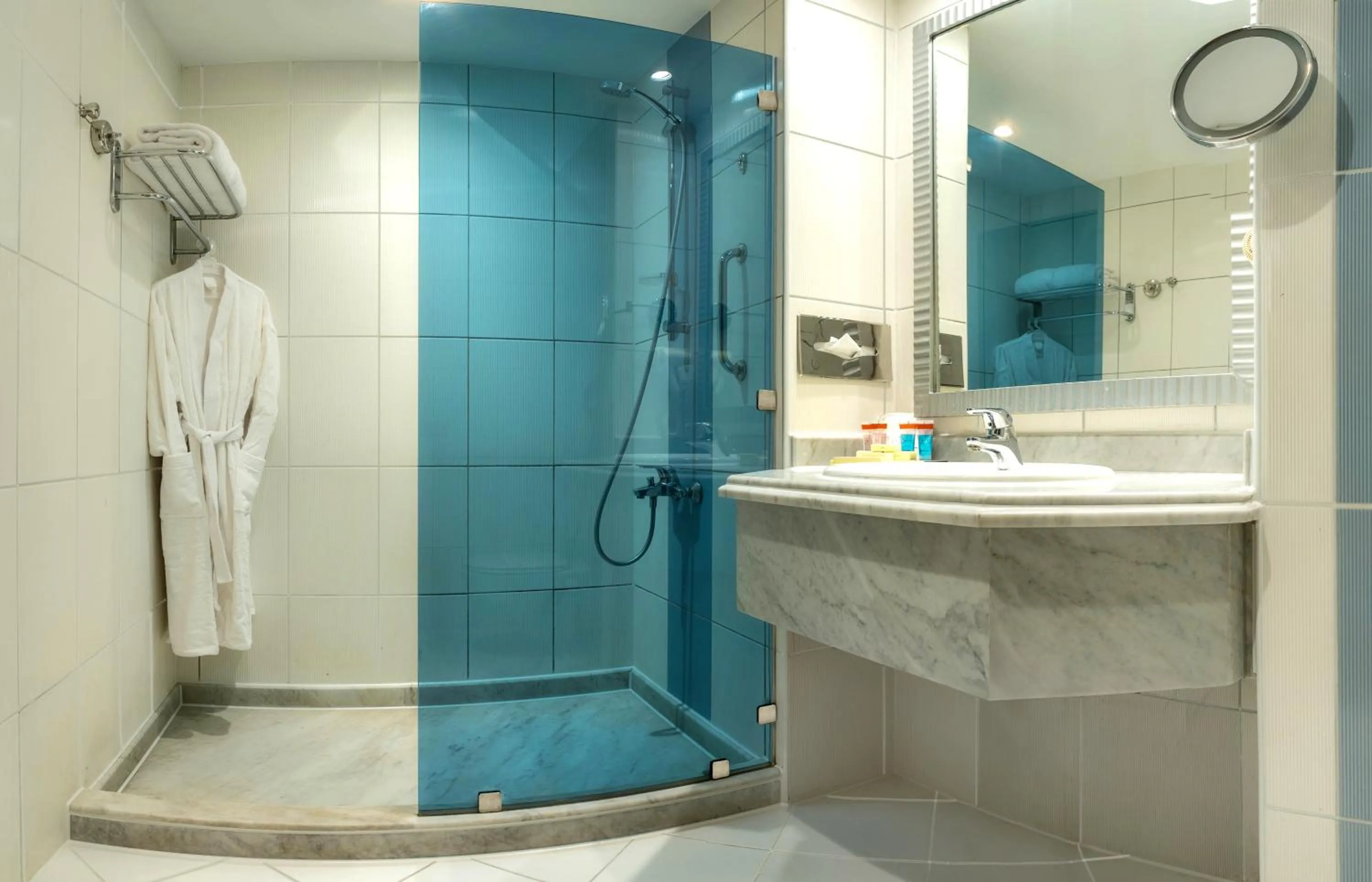 Bathroom in Xperience Kiroseiz AquaPark Premier-Naama Bay