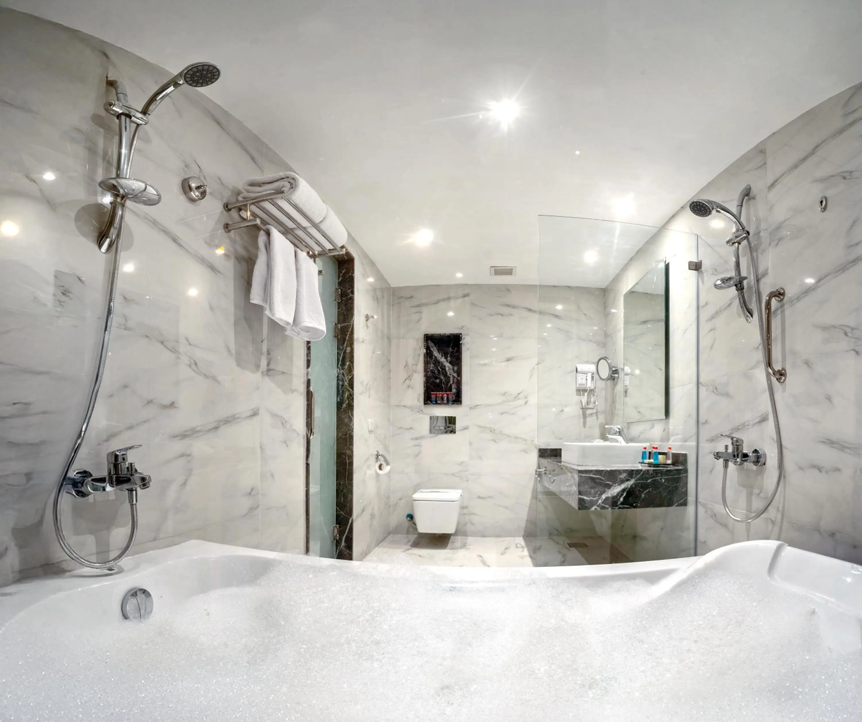 Shower in Xperience Kiroseiz AquaPark Premier-Naama Bay