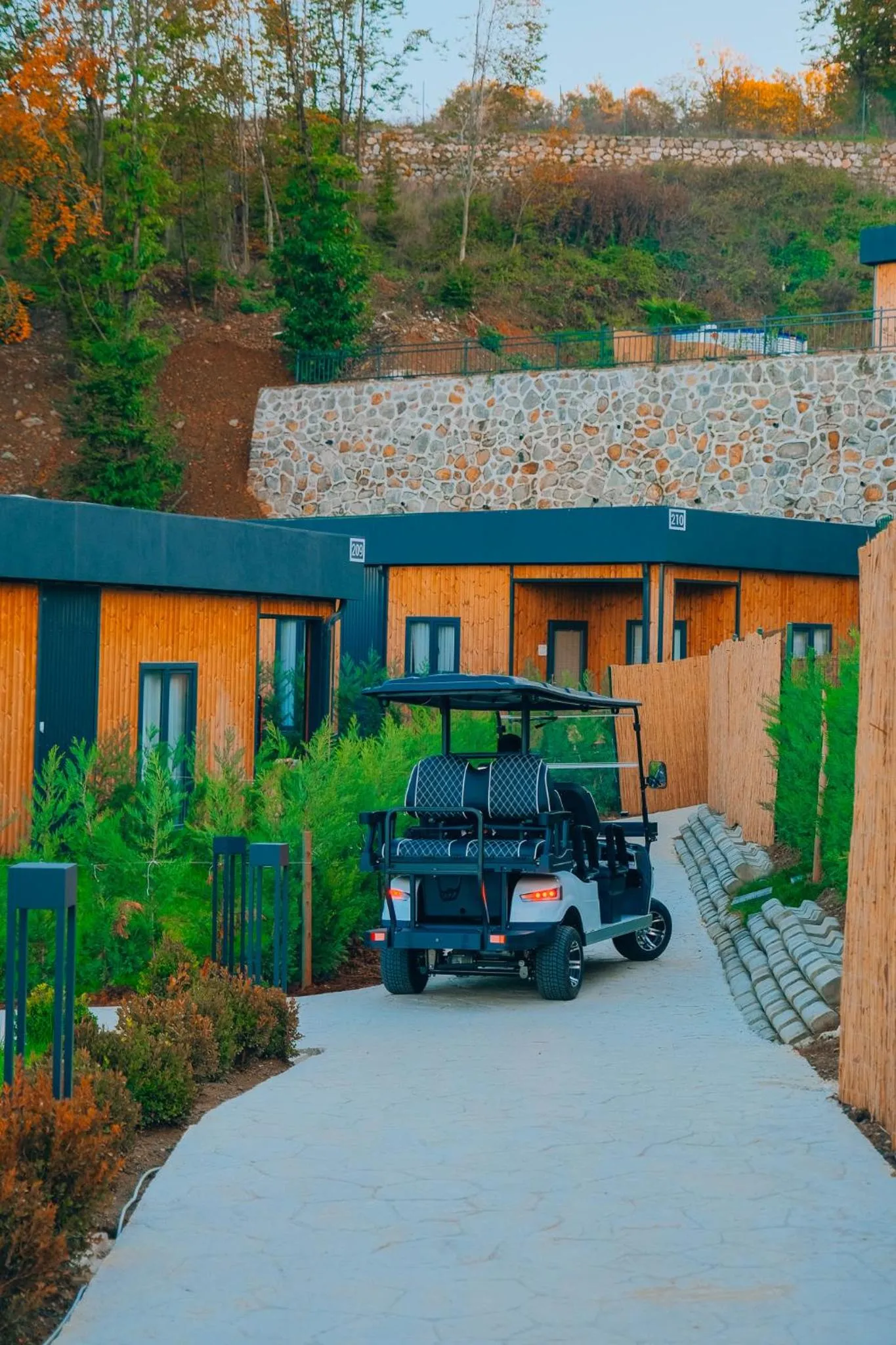 Garden in The Green Park Sapanca