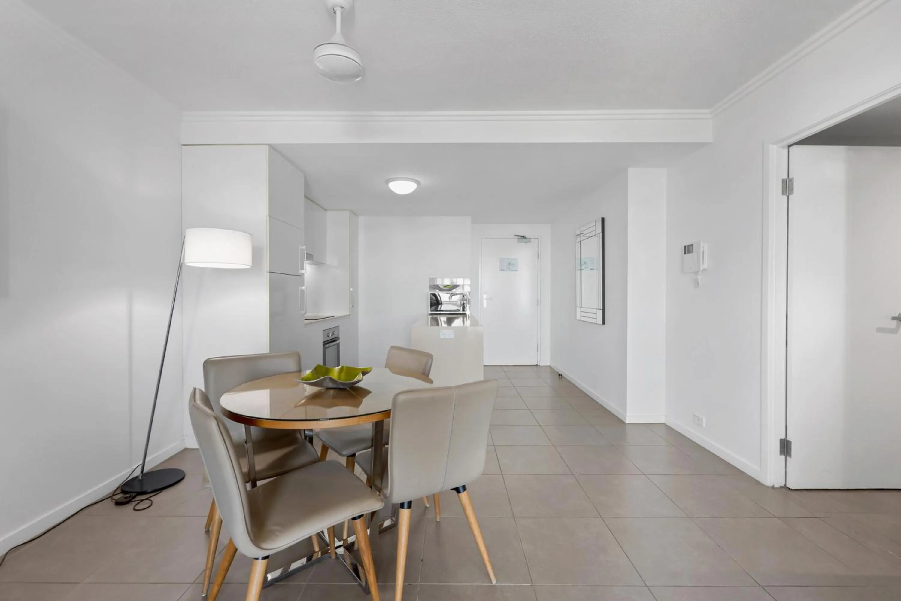Living room in Pacific Sands Apartments Mackay