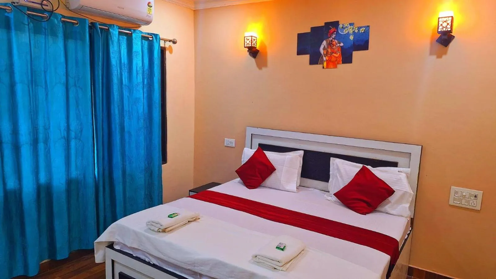 Bed in Mohit Paying Guest House