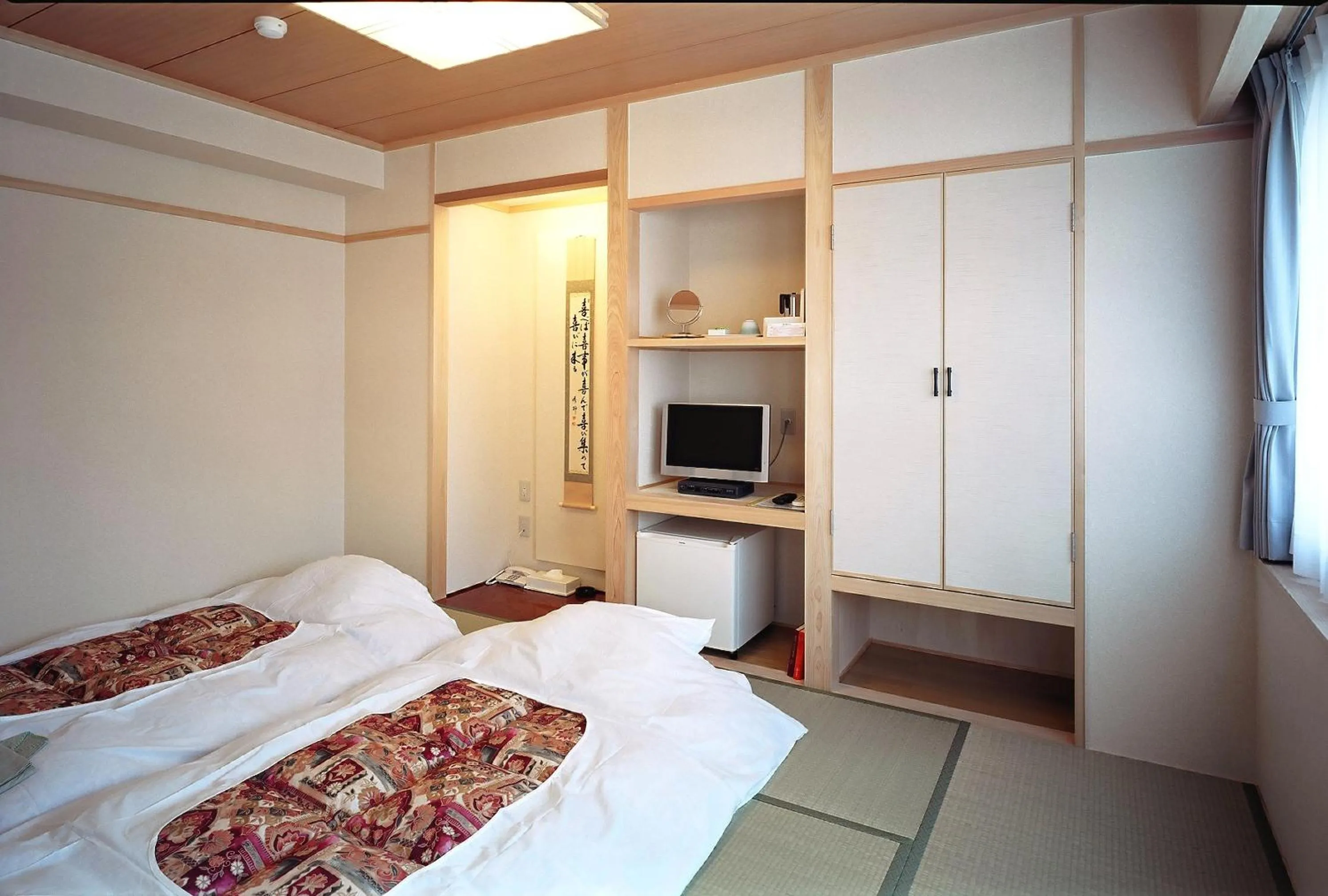 Photo of the whole room, Bed in Kochi Ryoma Hotel