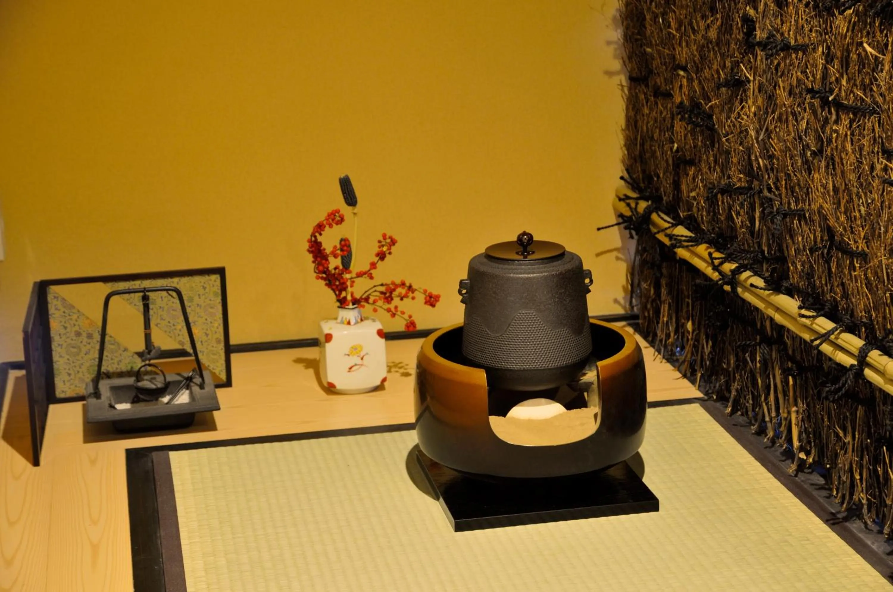 Decorative detail in Maruyama Onsen Kojyokan