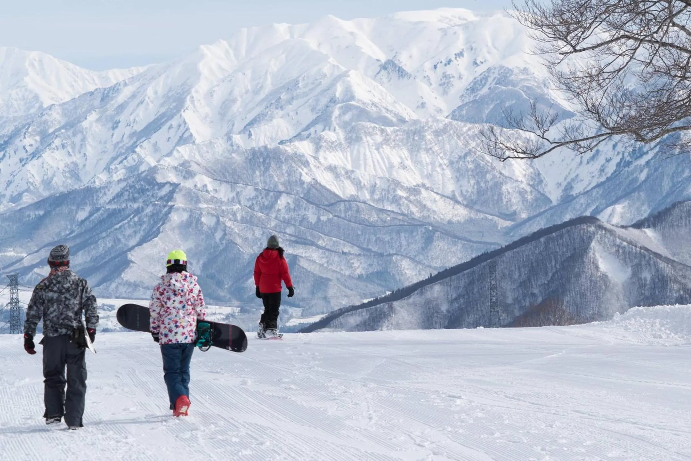 Skiing in Maruyama Onsen Kojyokan