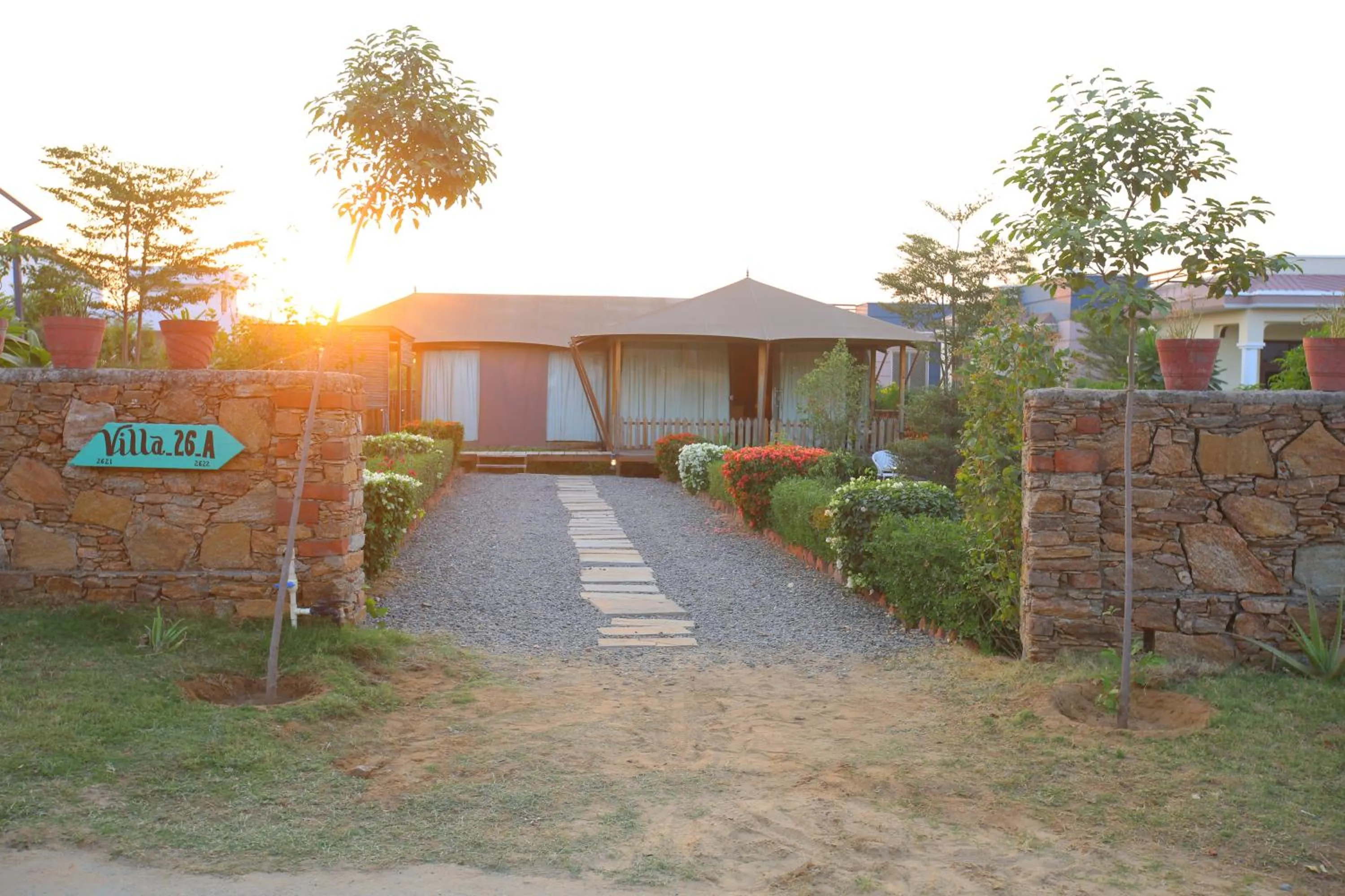 Garden in Aanandam Resort & Spa,Pushkar