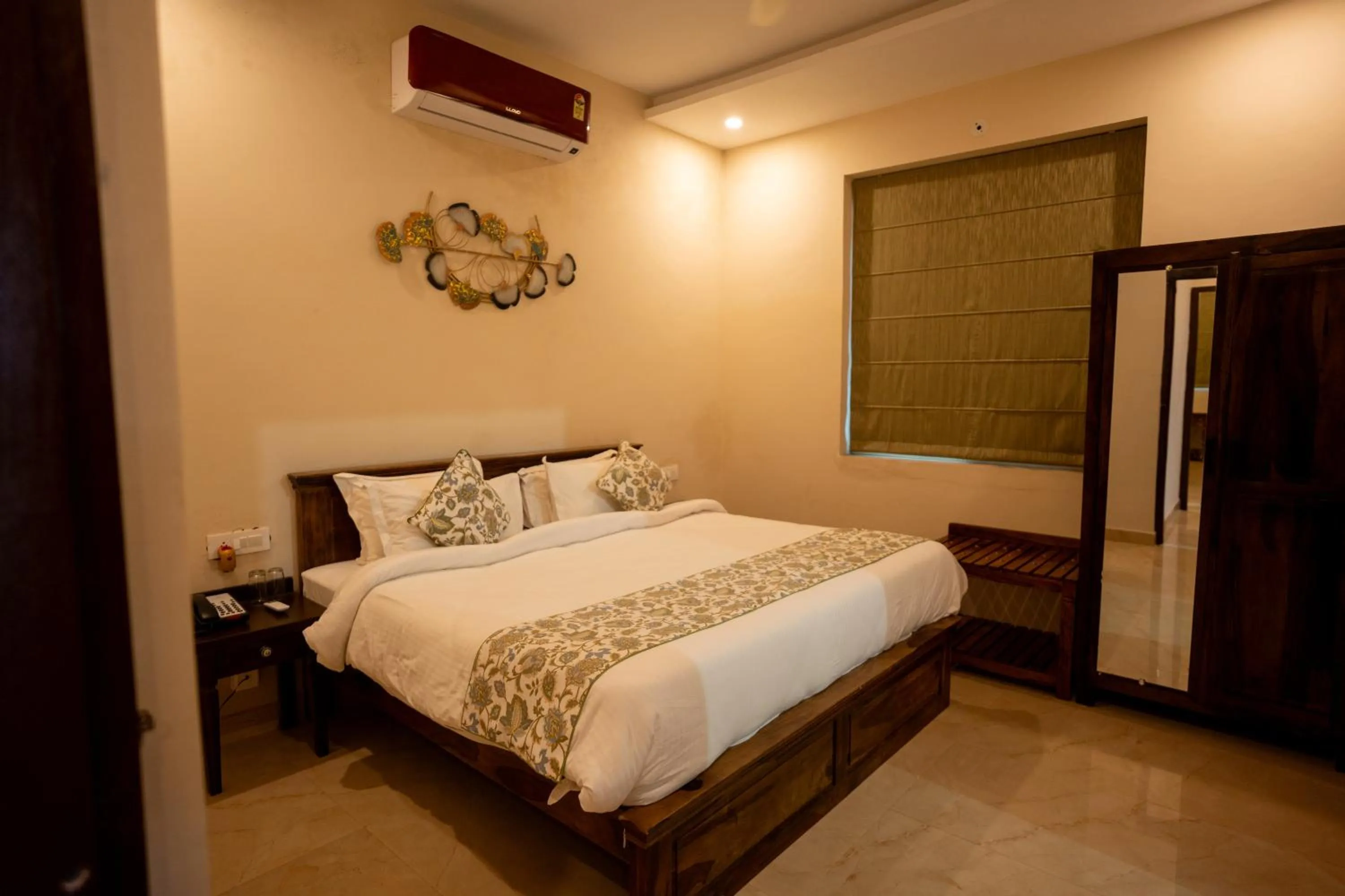 Bedroom, Bed in Aanandam Resort & Spa,Pushkar