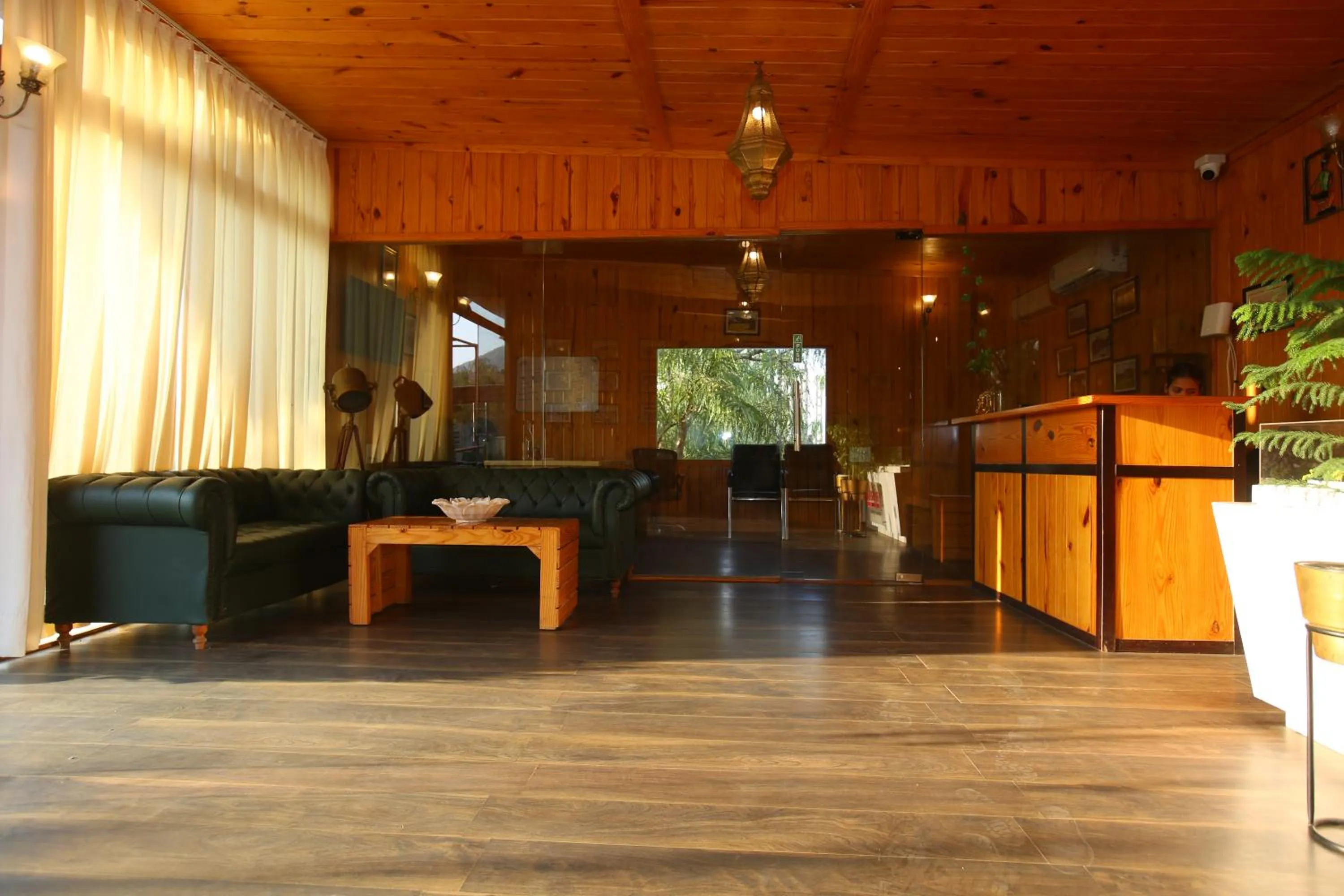 Lobby or reception in Aanandam Resort & Spa,Pushkar