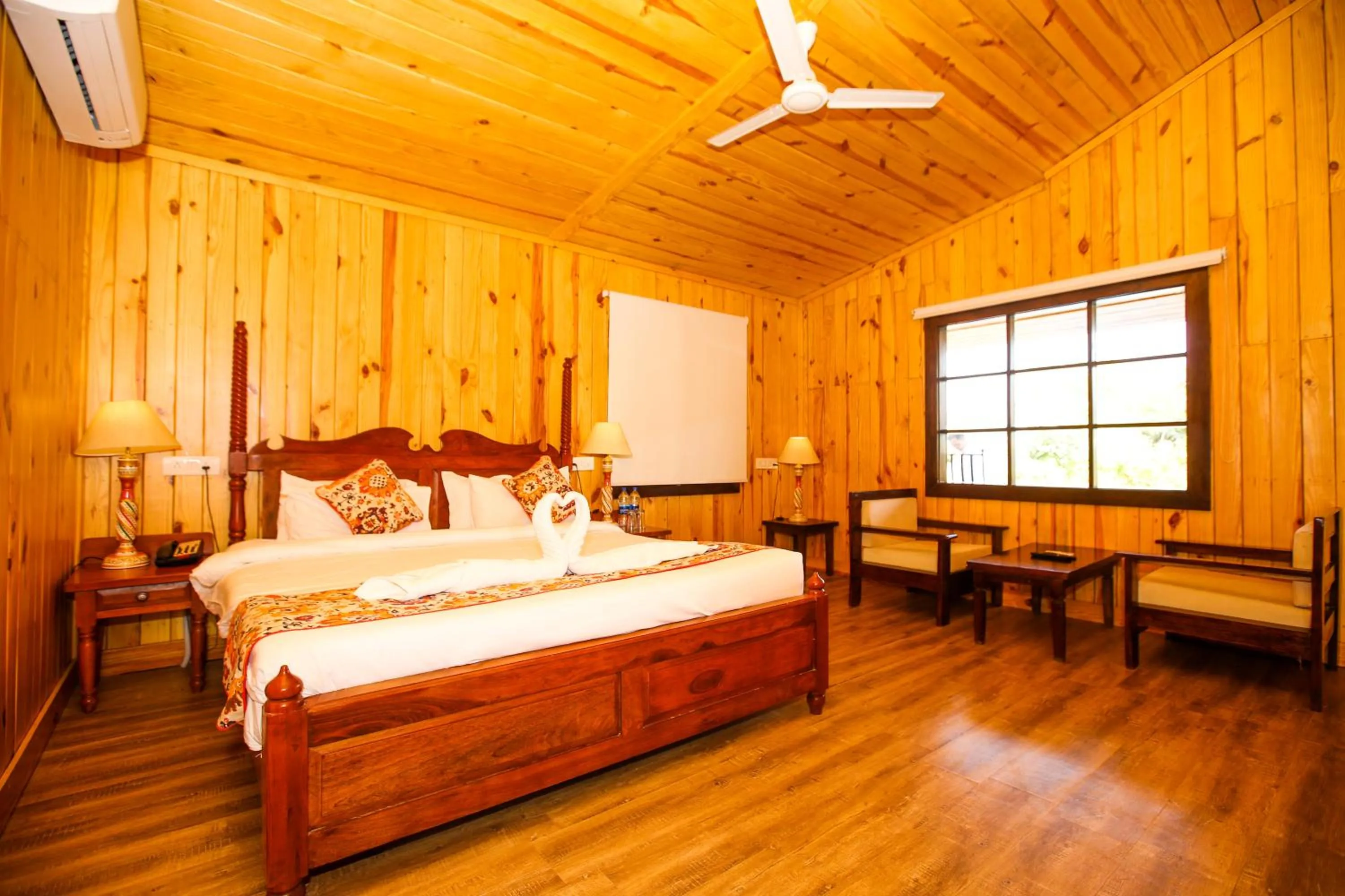 Bedroom, Bed in Aanandam Resort & Spa,Pushkar