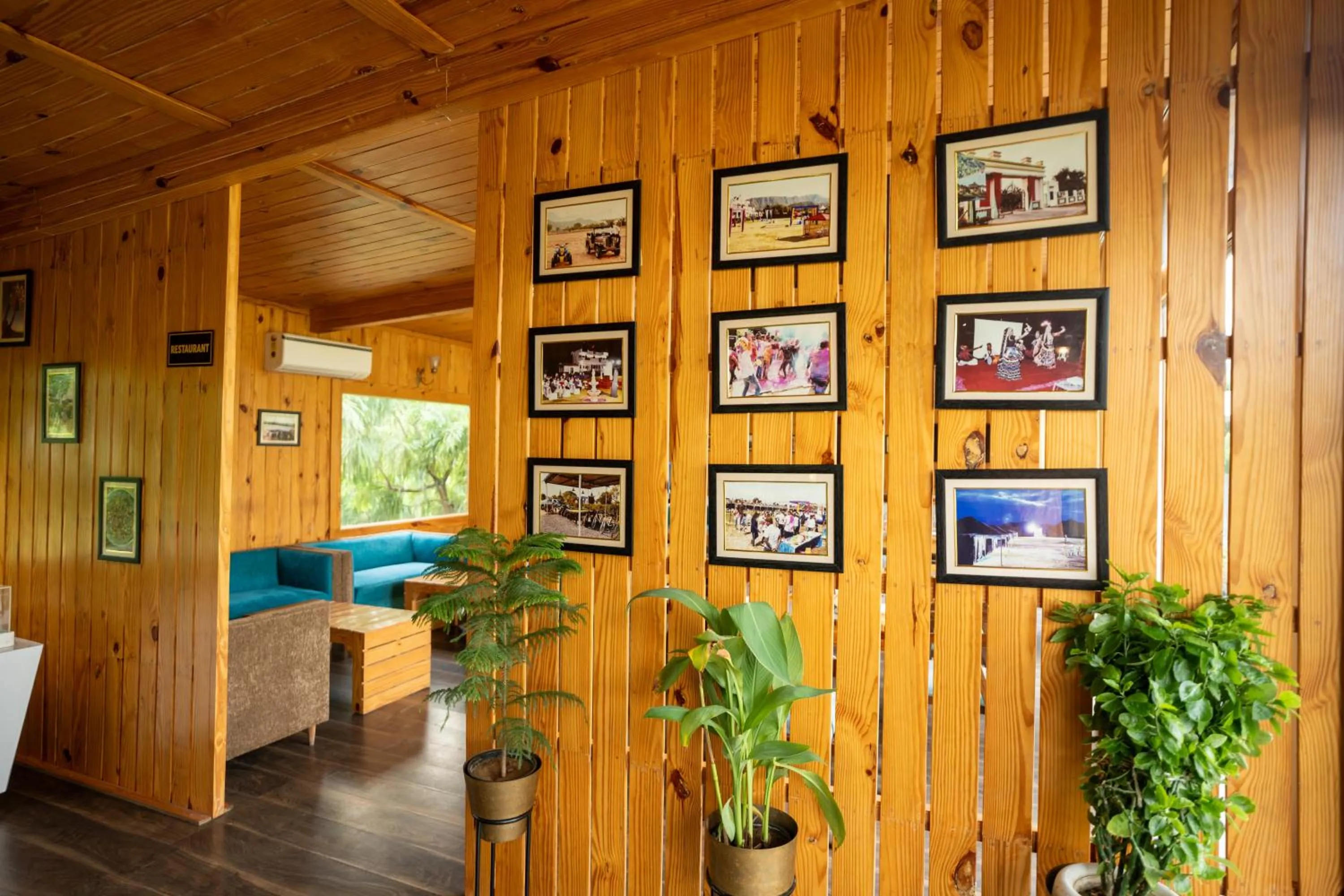 Seating area in Aanandam Resort & Spa,Pushkar