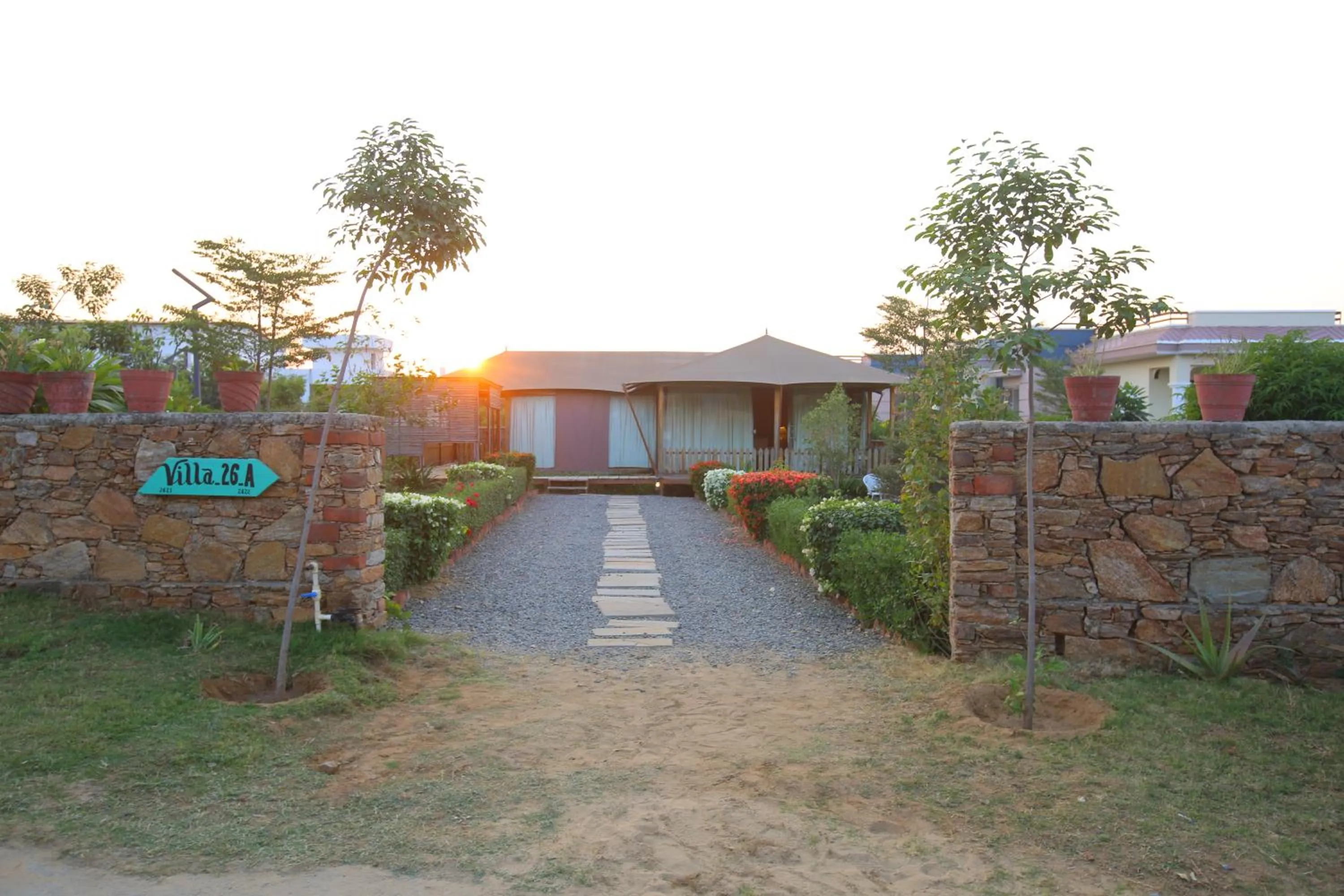 Garden in Aanandam Resort & Spa,Pushkar