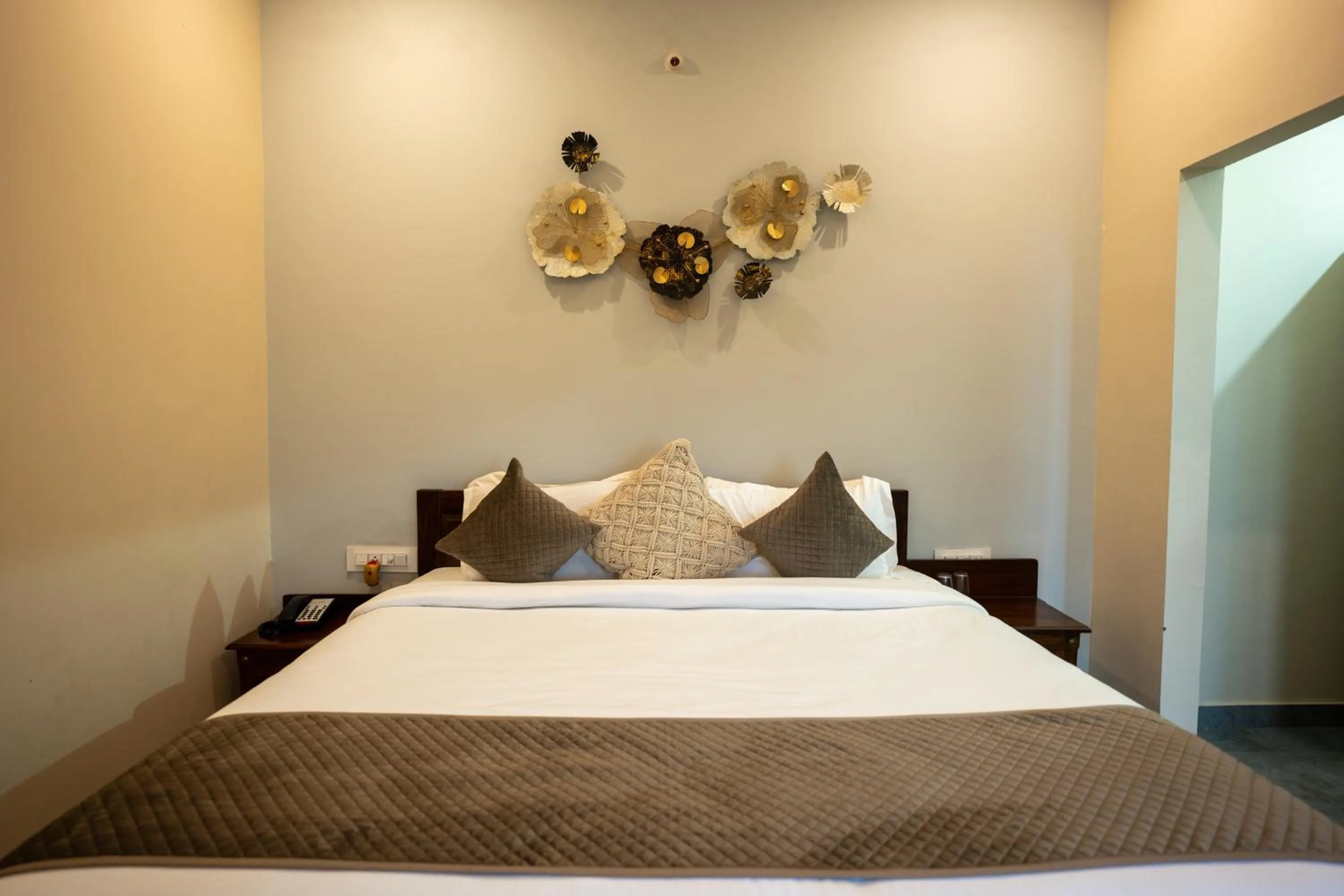 Bed in Aanandam Resort & Spa,Pushkar