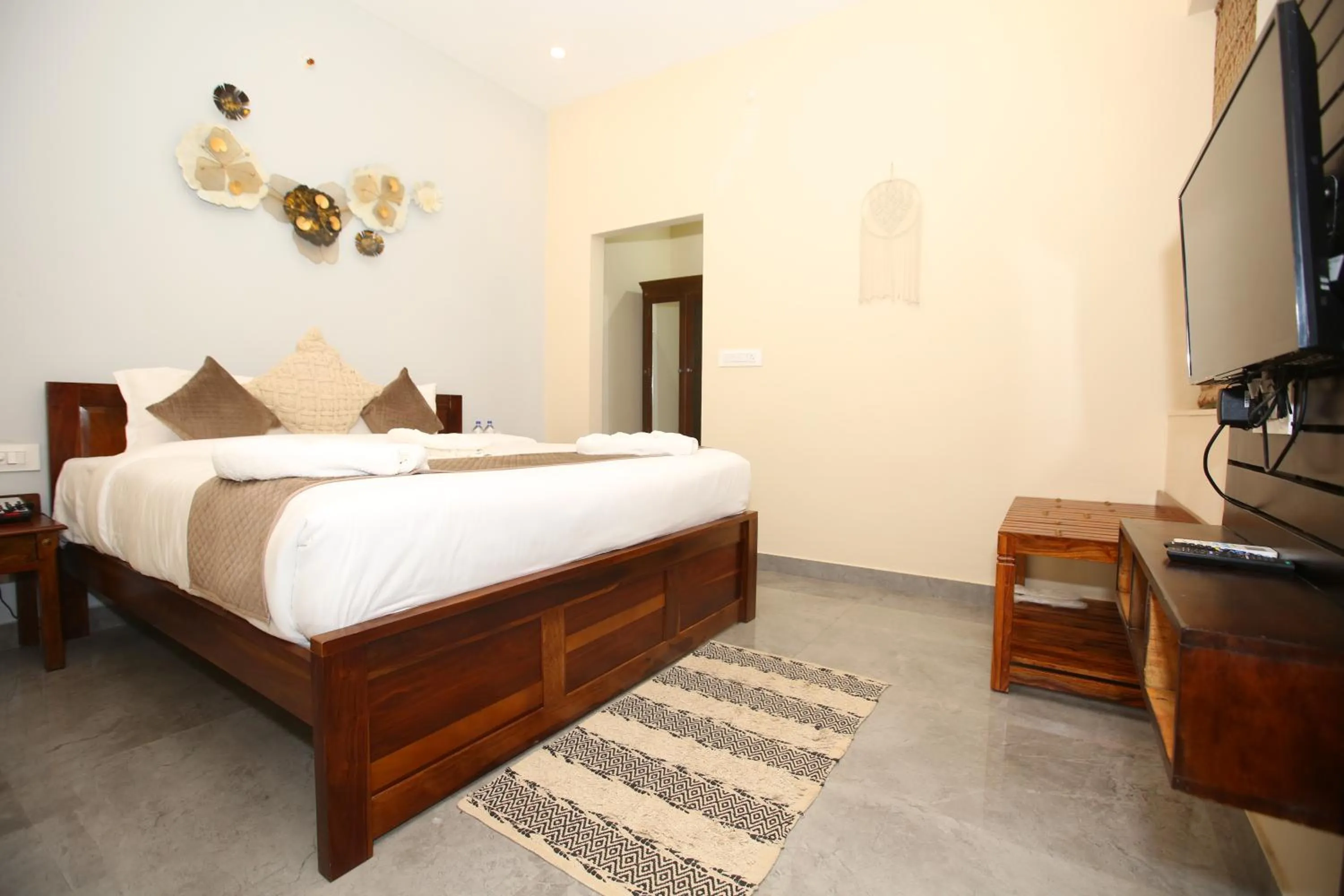 Property building, Bed in Aanandam Resort & Spa,Pushkar