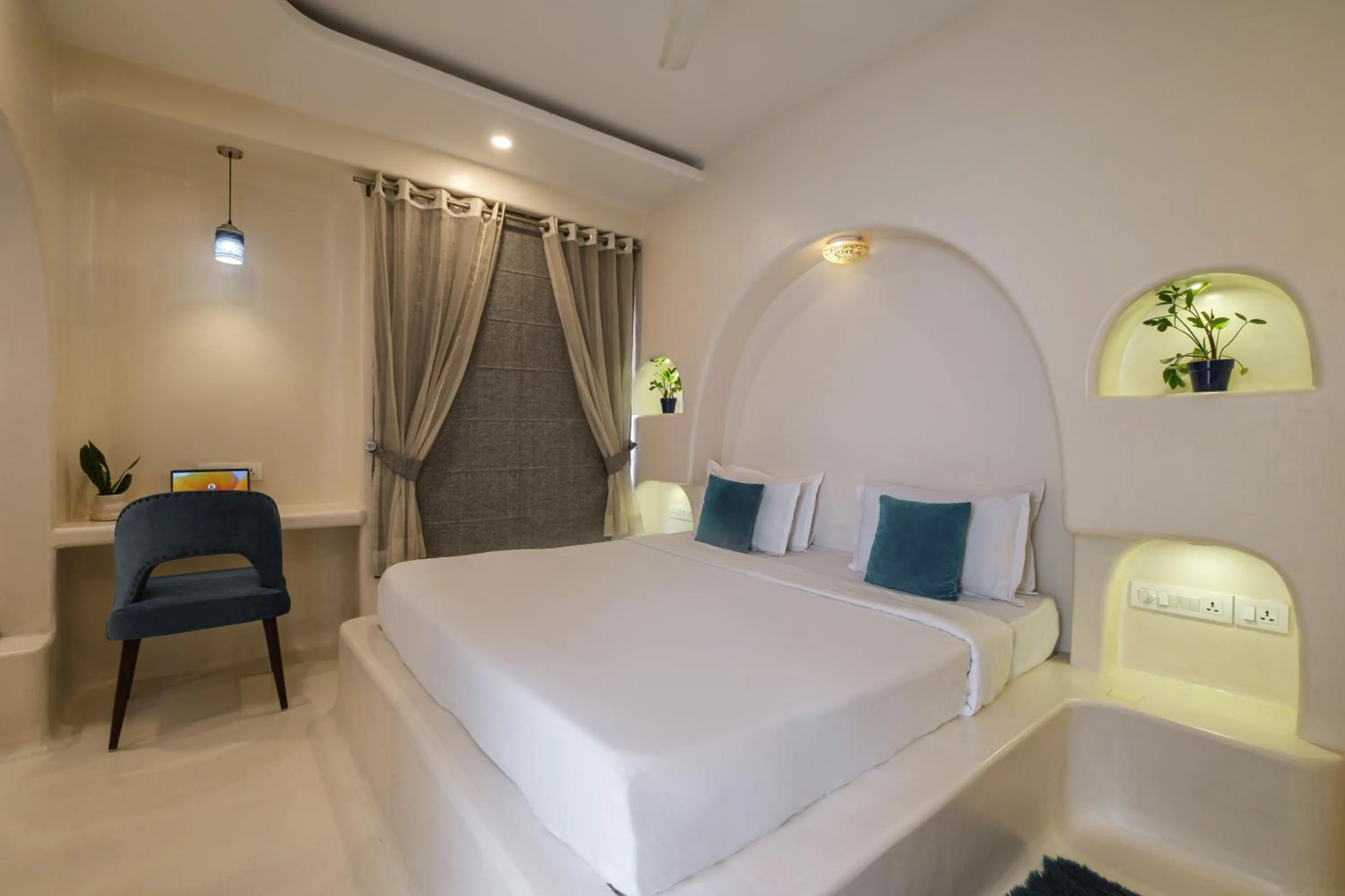 Bedroom, Bed in Moustache Hostel, Jaipur