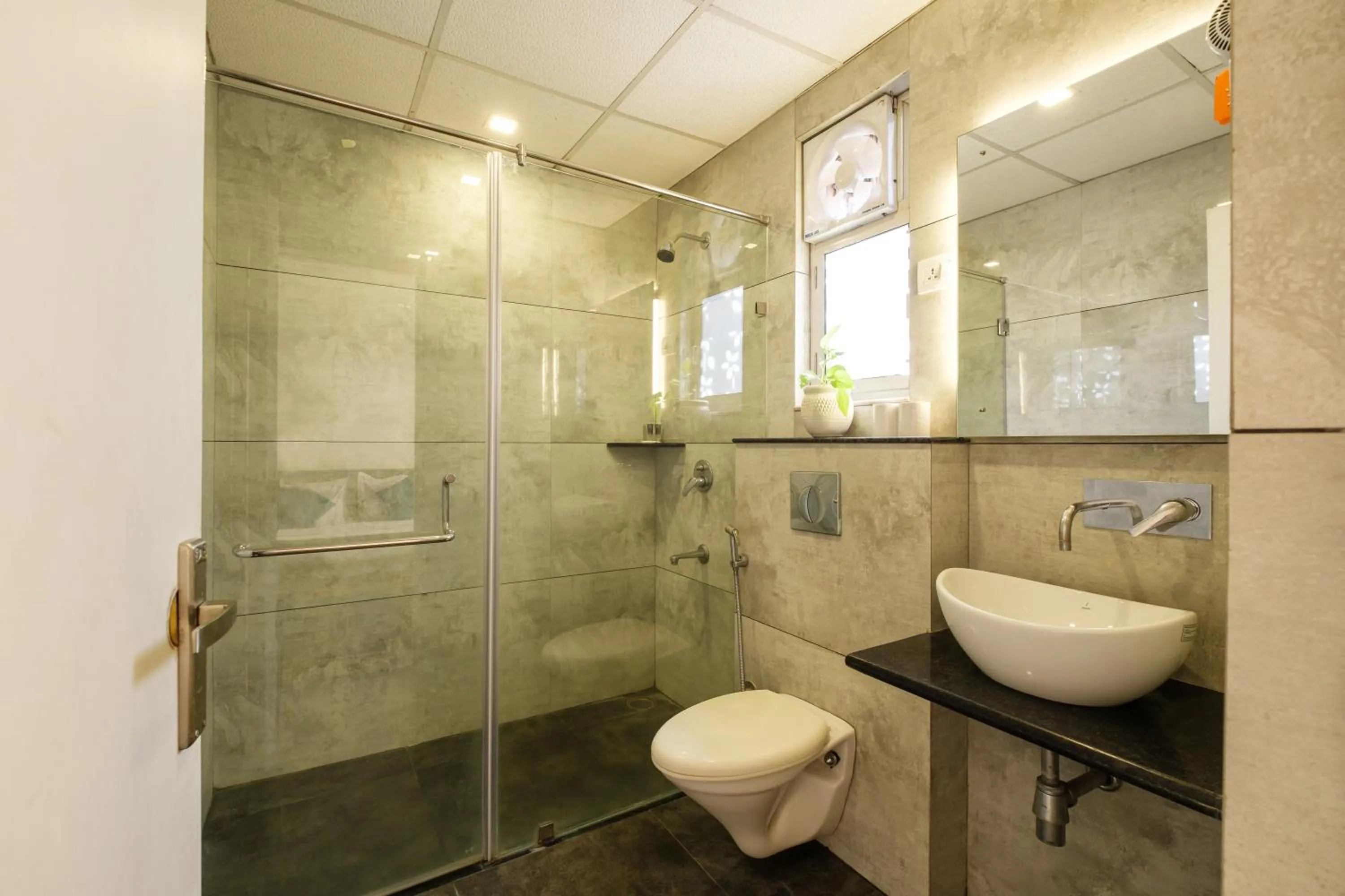 Bathroom in Moustache Hostel, Jaipur