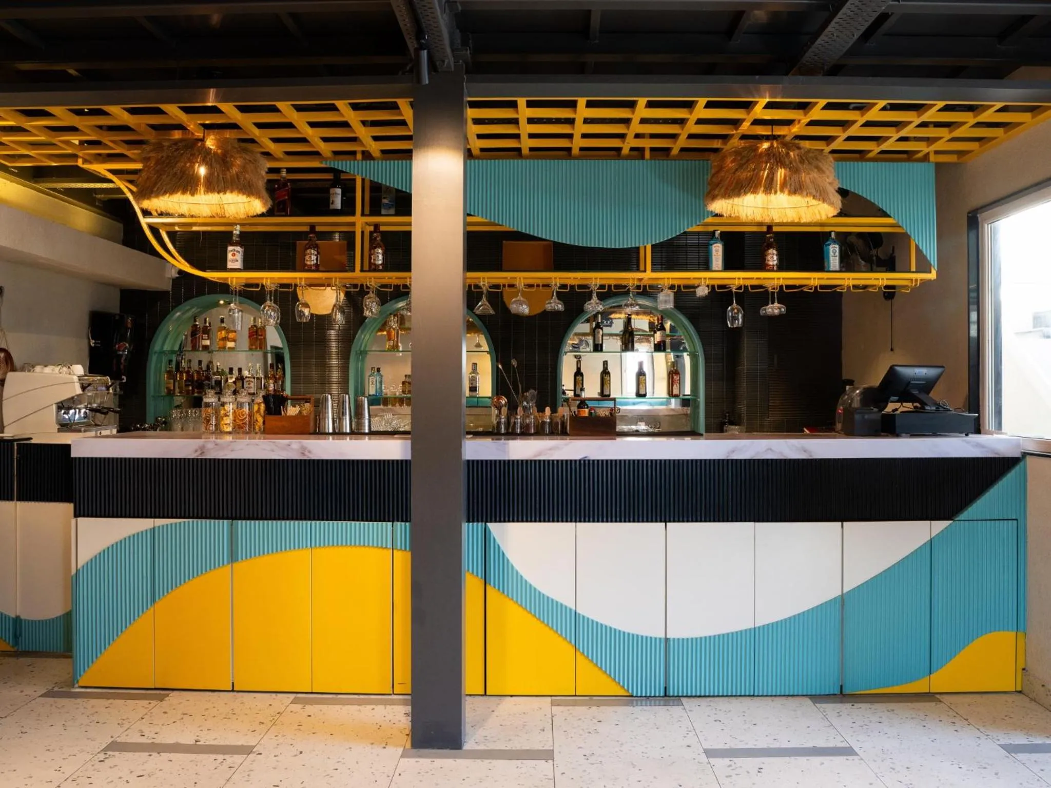 Lounge or bar in Moustache Hostel, Jaipur