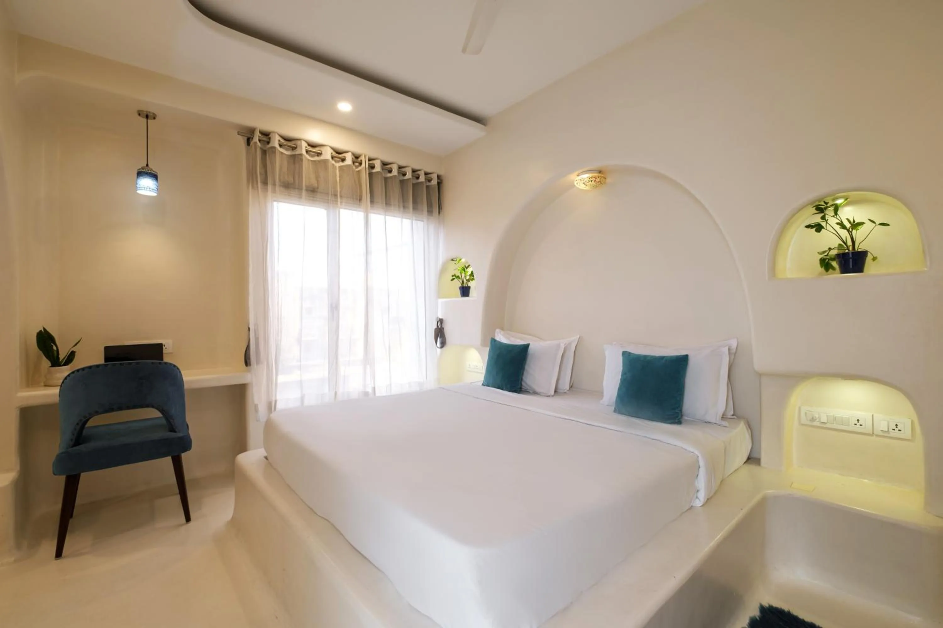 Bedroom, Bed in Moustache Hostel, Jaipur