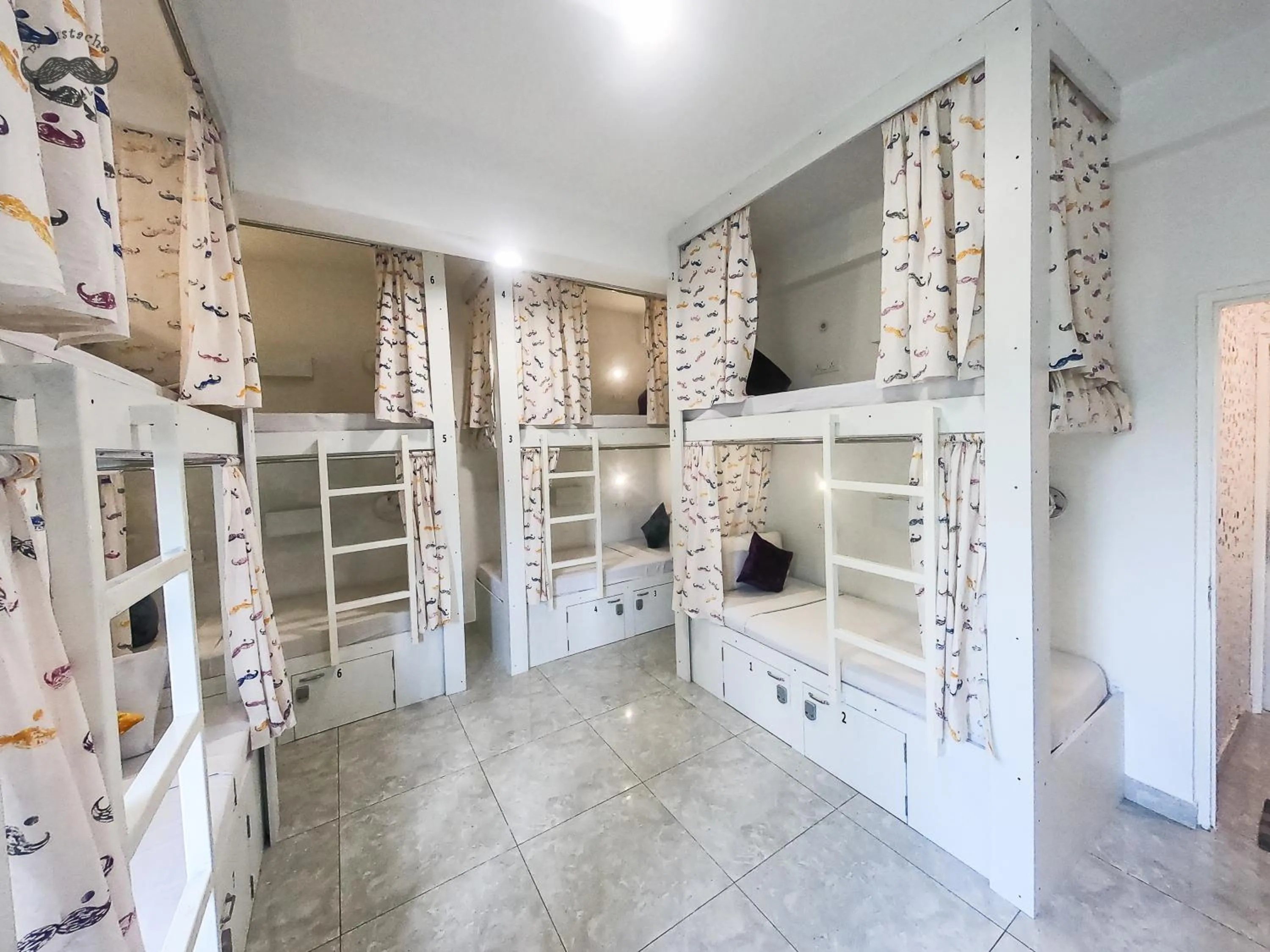 Bed in Moustache Hostel, Jaipur