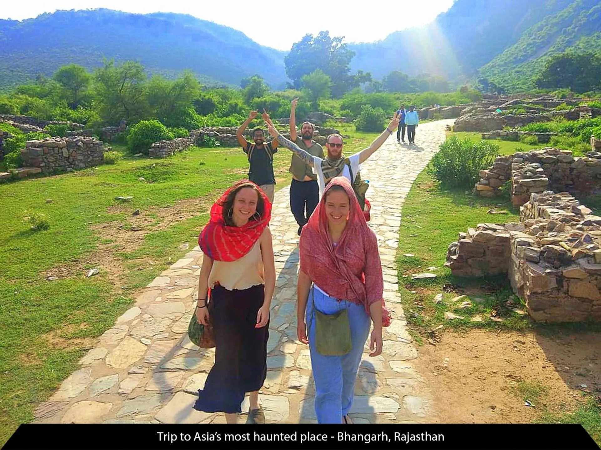 People in Moustache Hostel, Jaipur