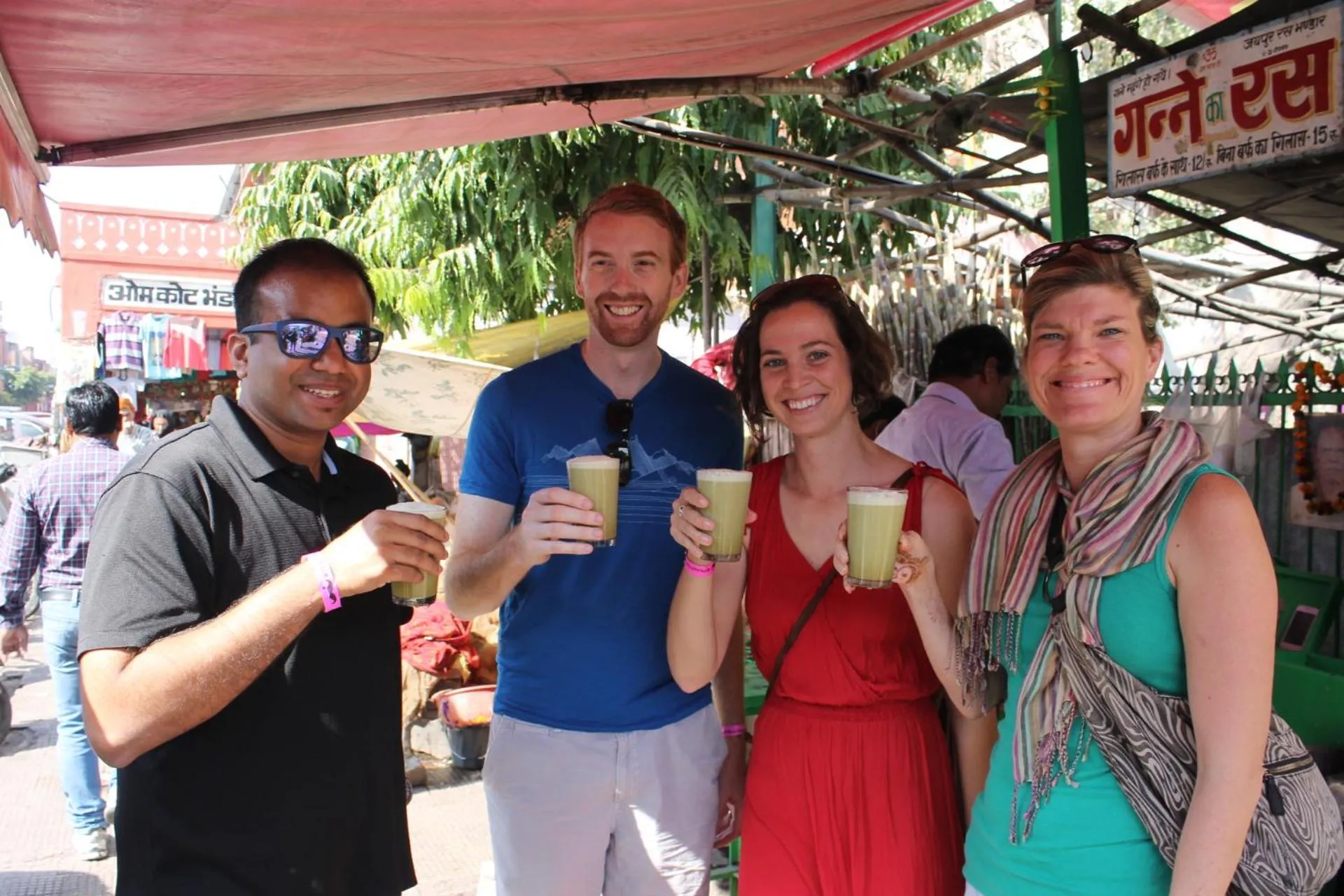 People in Moustache Hostel, Jaipur