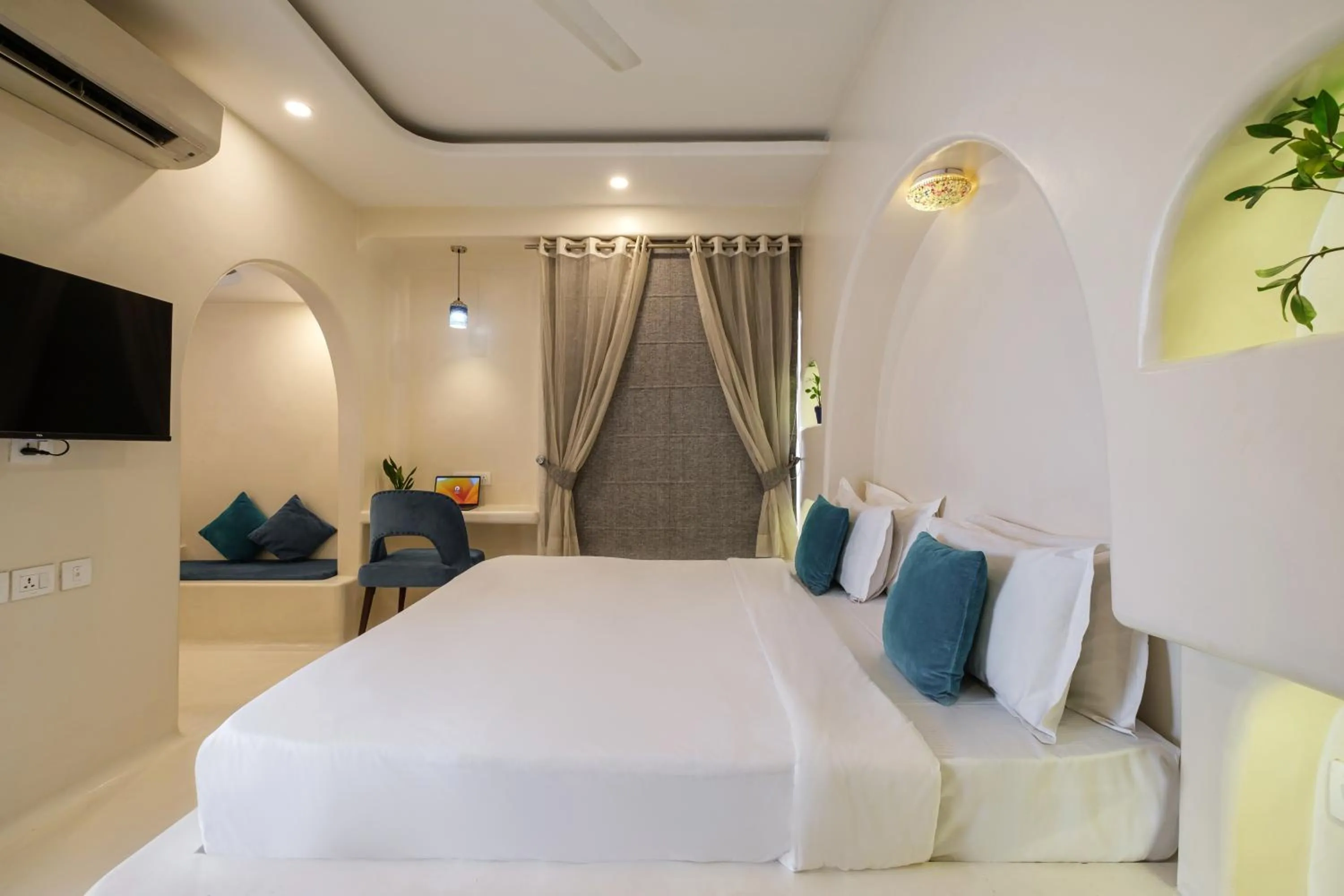 Bedroom, Bed in Moustache Hostel, Jaipur