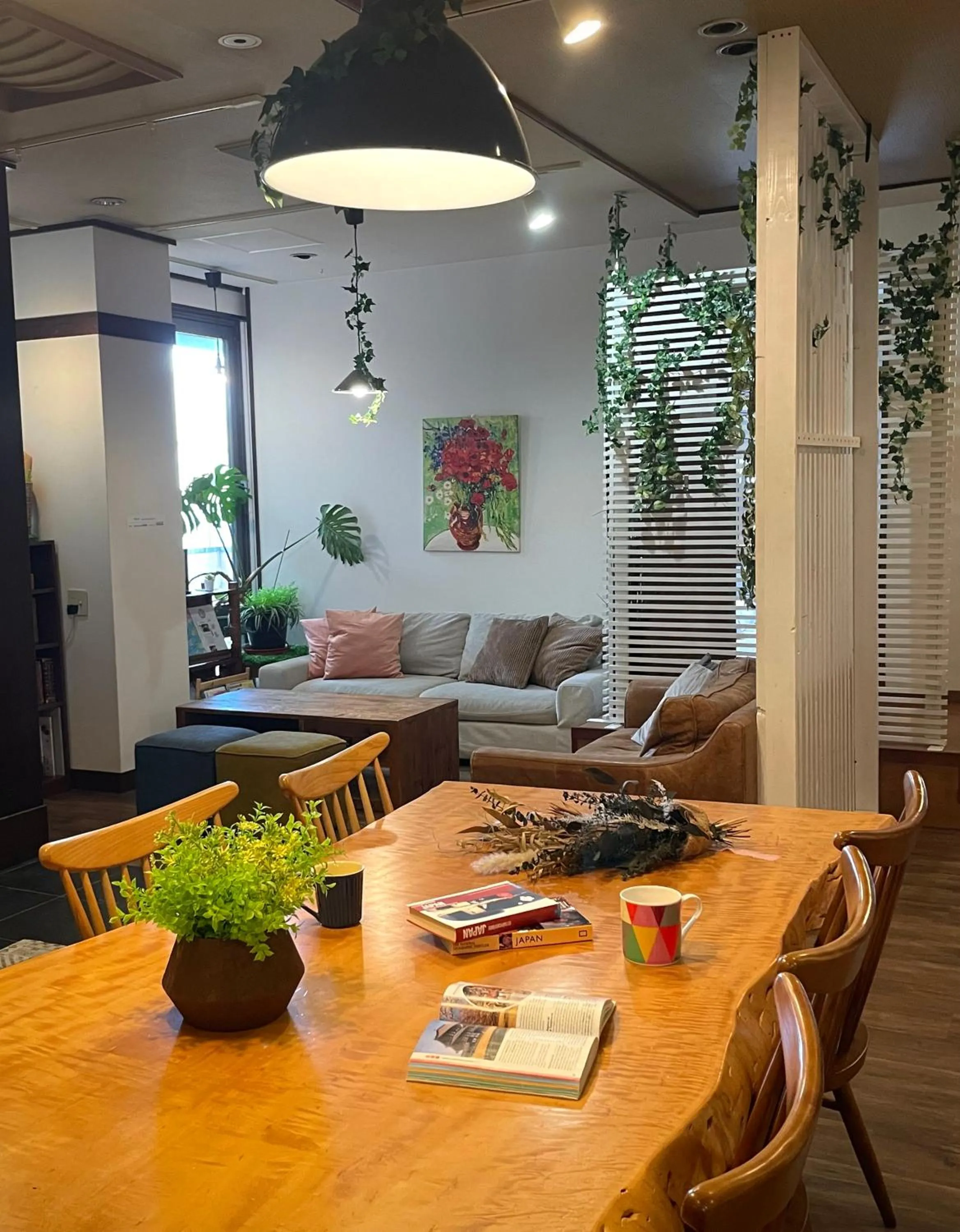 Living room in Nara Guesthouse 3F