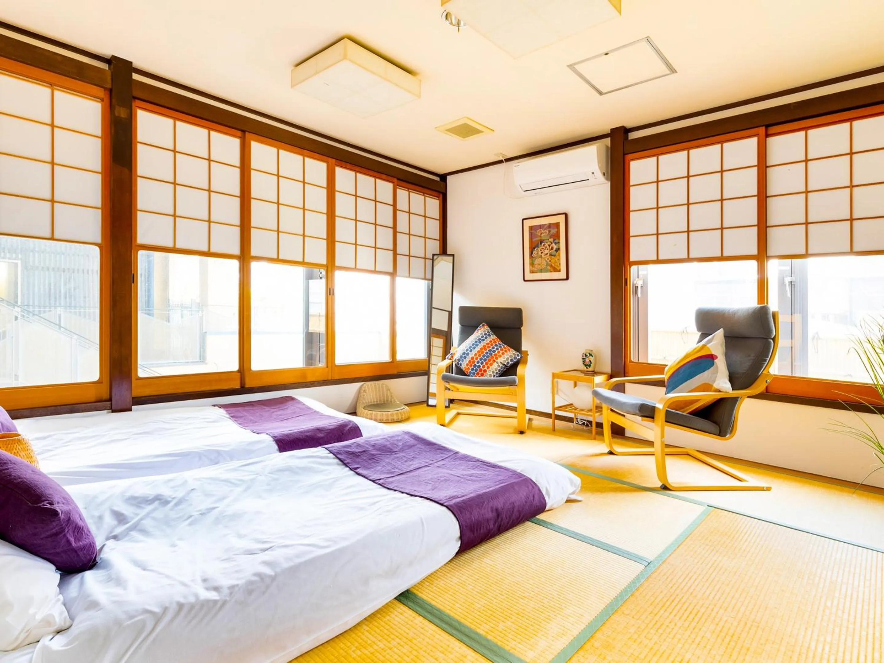Photo of the whole room, Bed in Nara Guesthouse 3F
