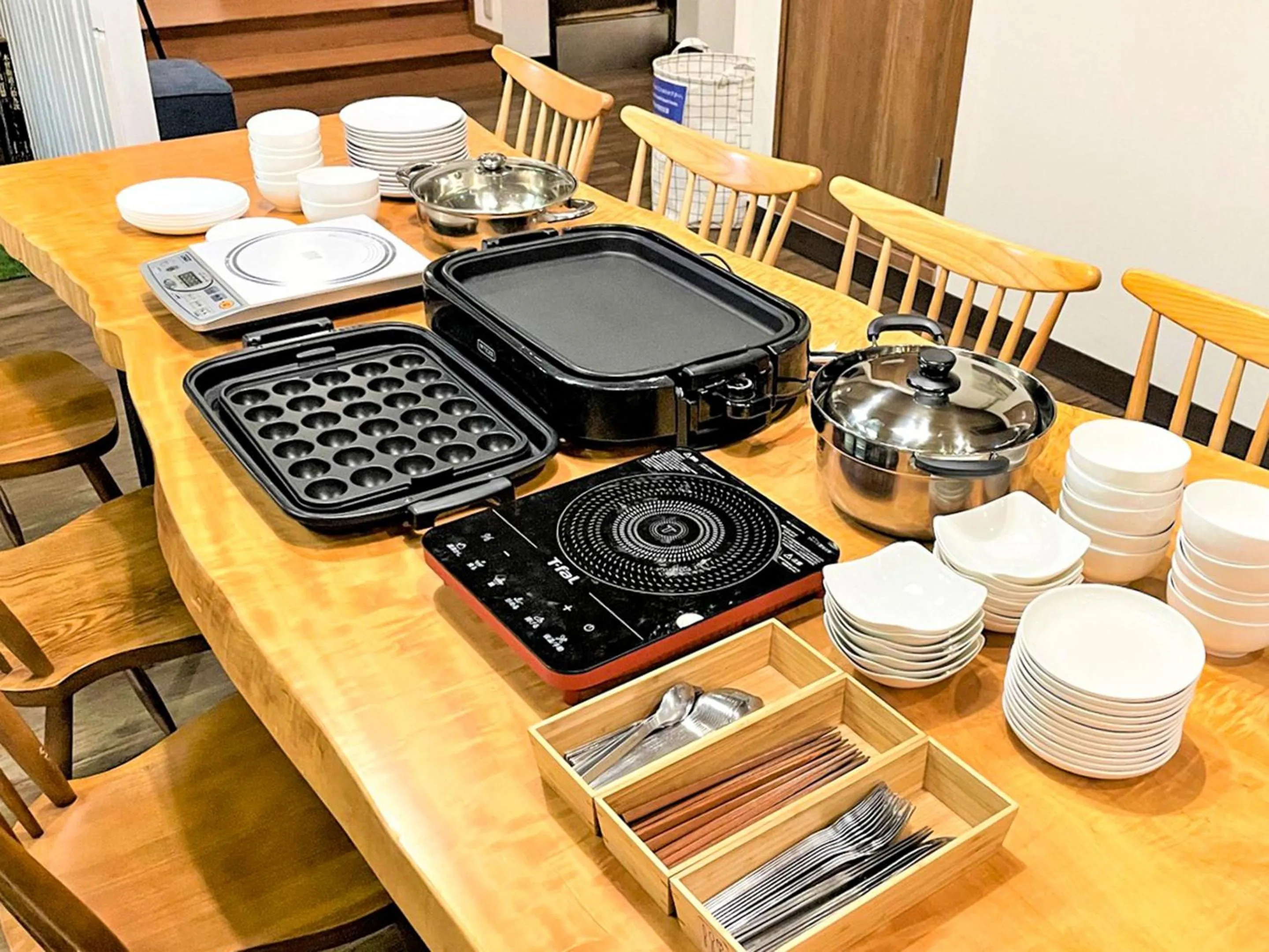 Kitchen or kitchenette in Nara Guesthouse 3F